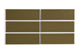 3x9 Original Ceramic Tile in Chaparral Gloss