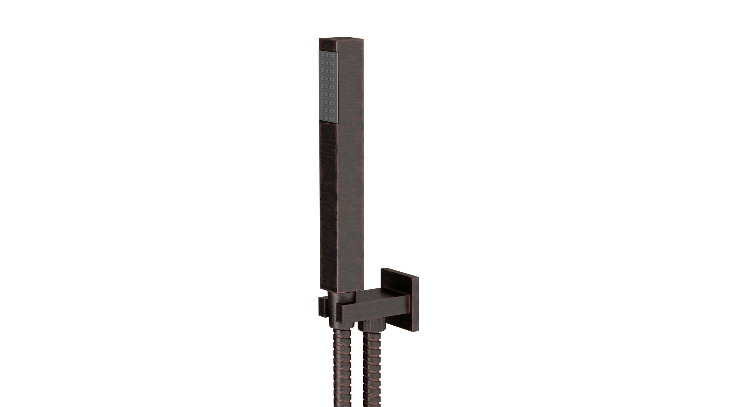 Flatiron Wall Elbow with Hook Kit - Less Hand Shower in Antique Bronze