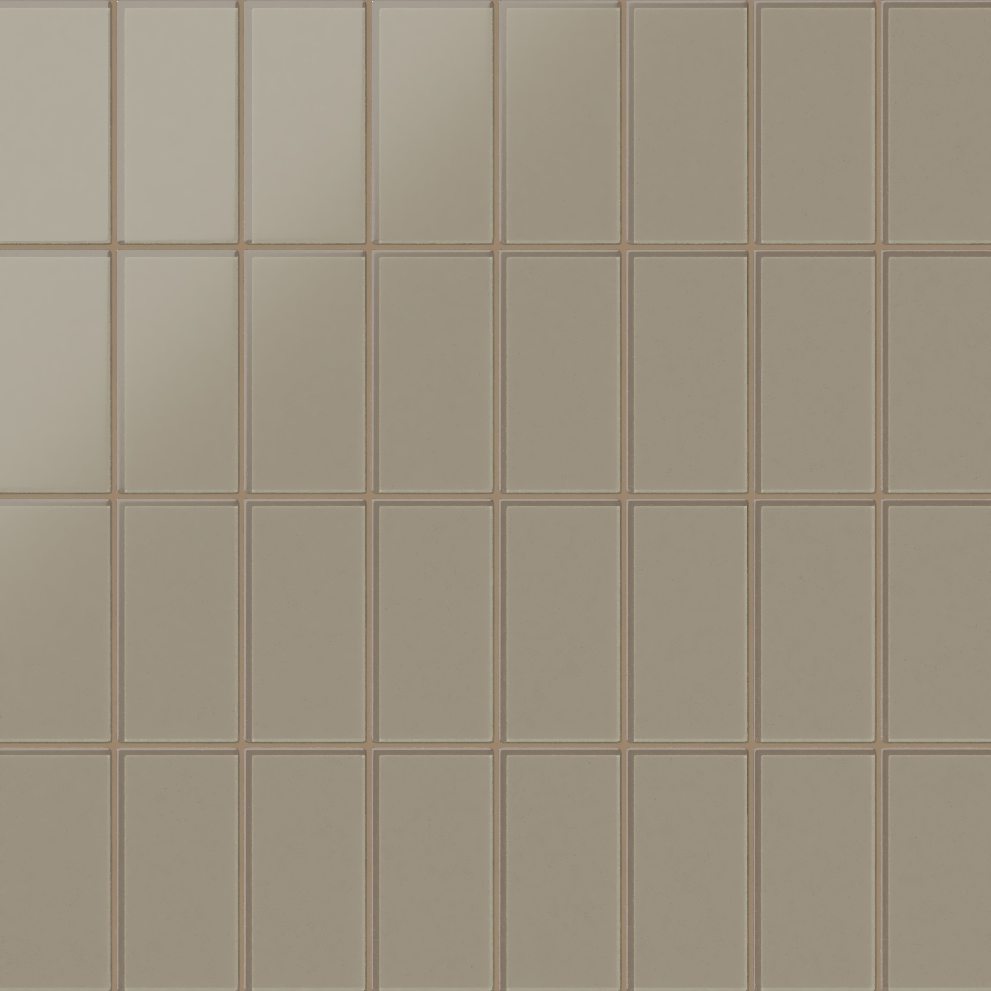 3x6 Glass Tile in Quail Matte