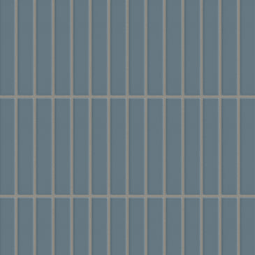 1x6 Straight Set Sheeted Original Ceramic Mosaic Tile in Nautical Matte