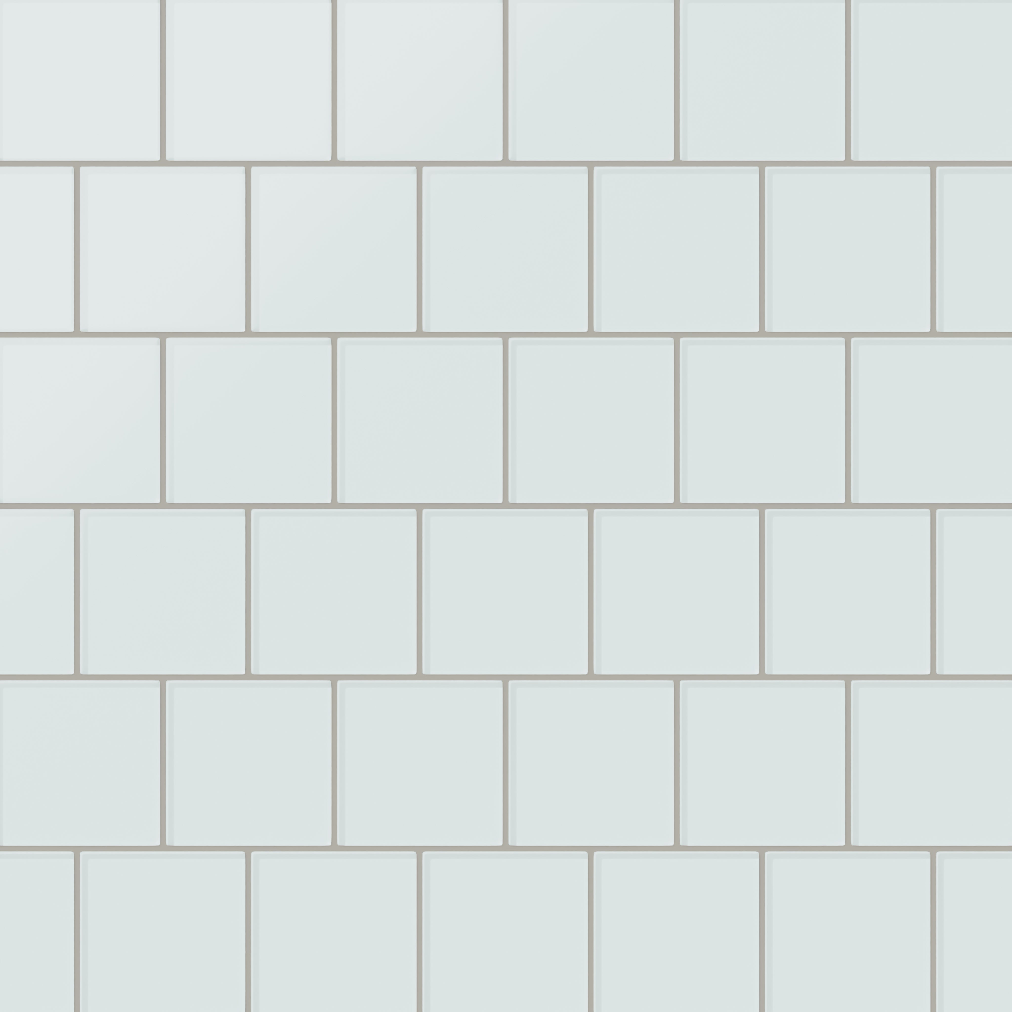 4x4 Glass Tile in Warbler Matte