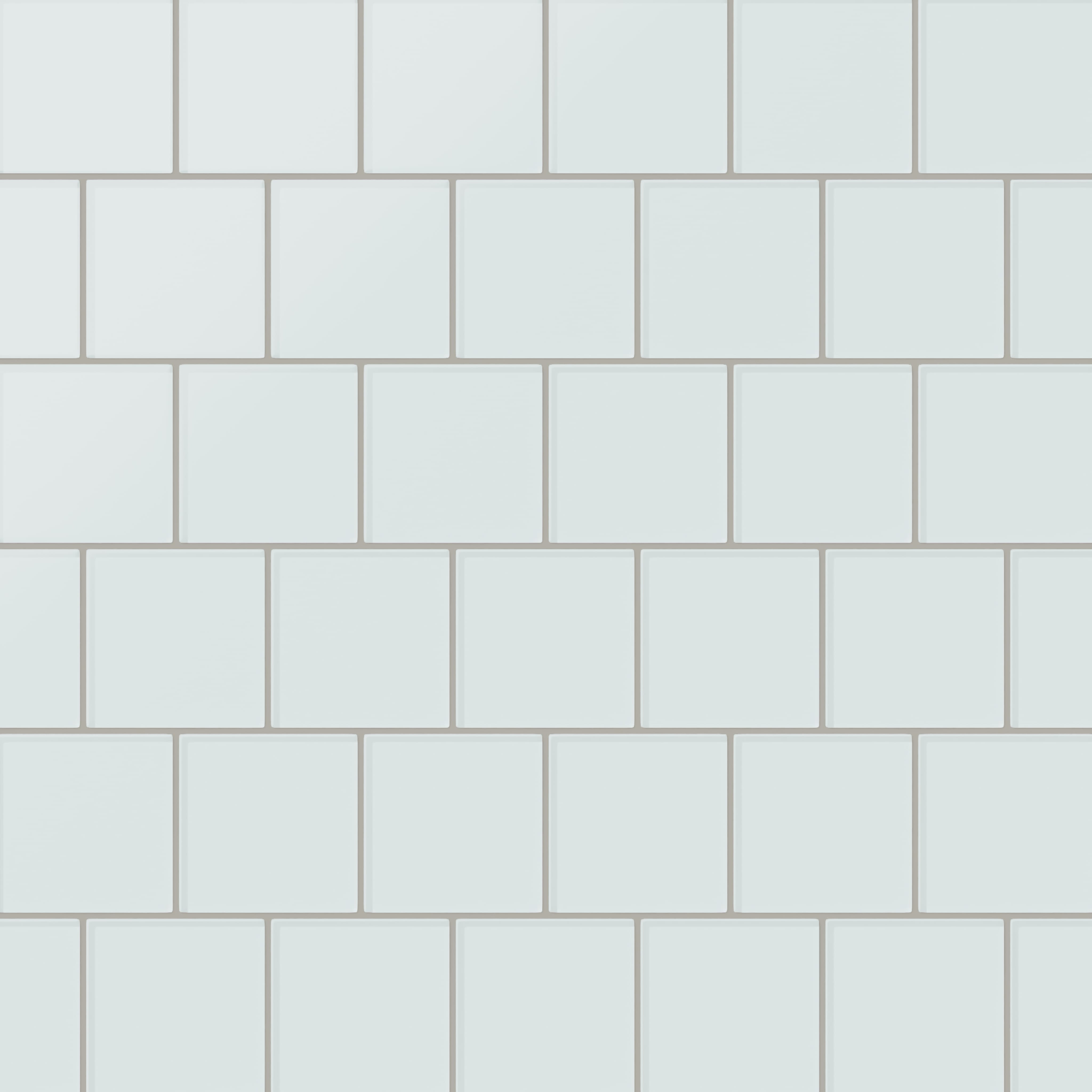 Quick Ship 4x4 Glass Tile in Warbler Matte