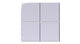 6x6 Natural Press Ceramic Tile in Amethyst Gloss