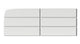 2x8 Natural Press Ceramic Tile in Zinc Gloss