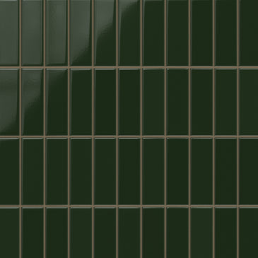 2x6 Original Ceramic Tile in Hunter Green Gloss