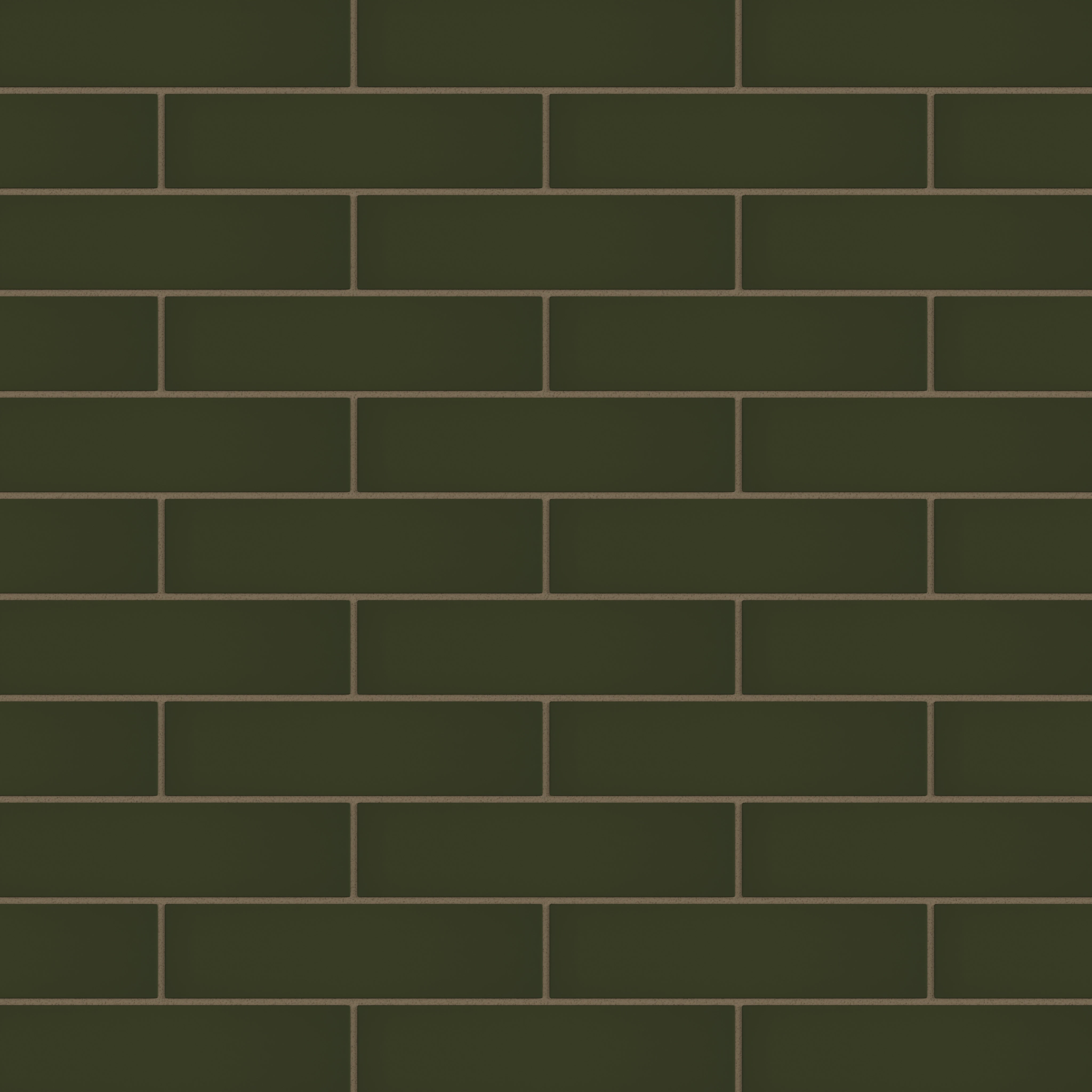 2x8 Natural Press Ceramic Tile in Green Apatite Matte