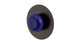 Foundry One Handle Wall Mount Shower Trim with Pebble Ceramic Knob Handle in Antique Bronze
