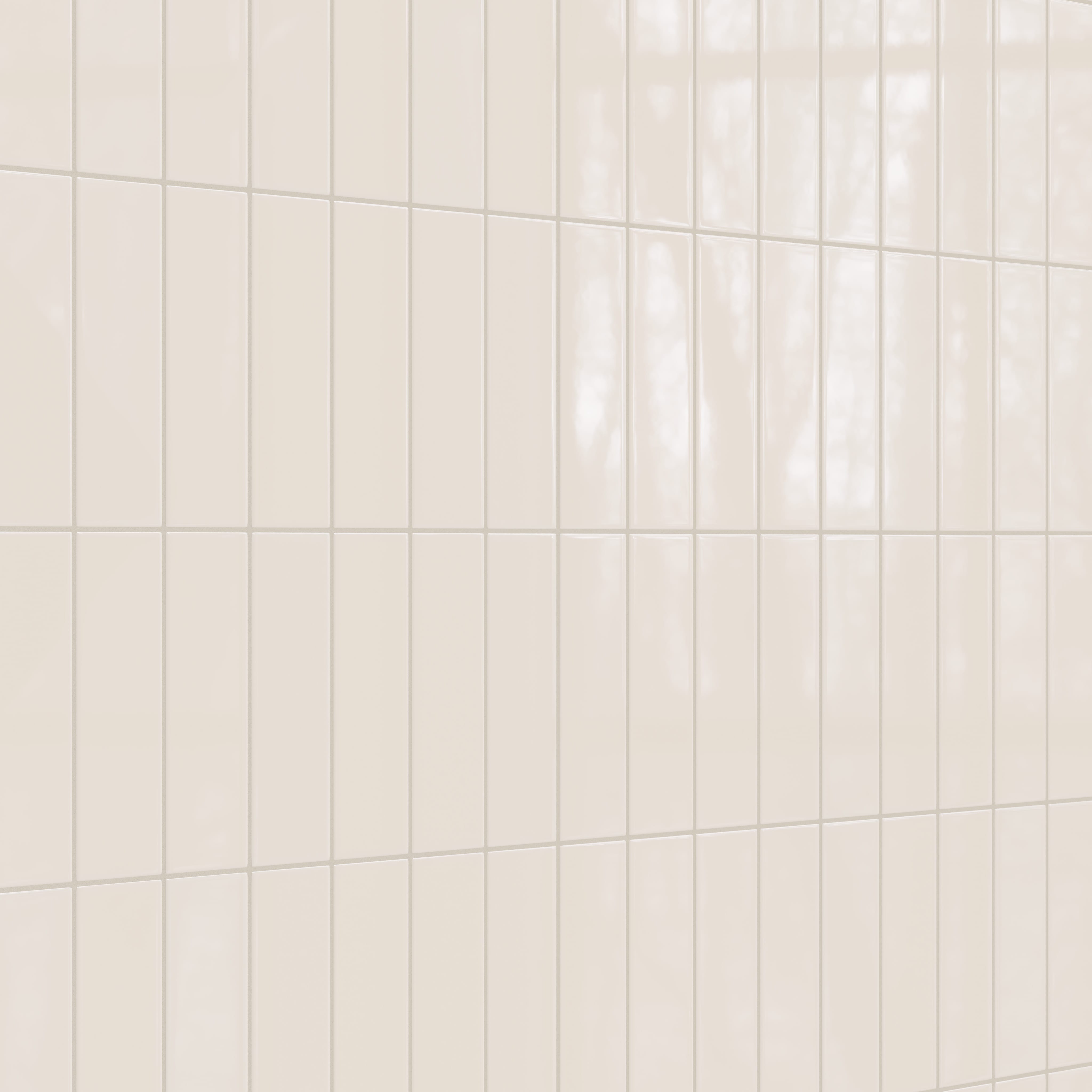 Quick Ship 3x9 Natural Press Ceramic Tile in Pearl Gloss