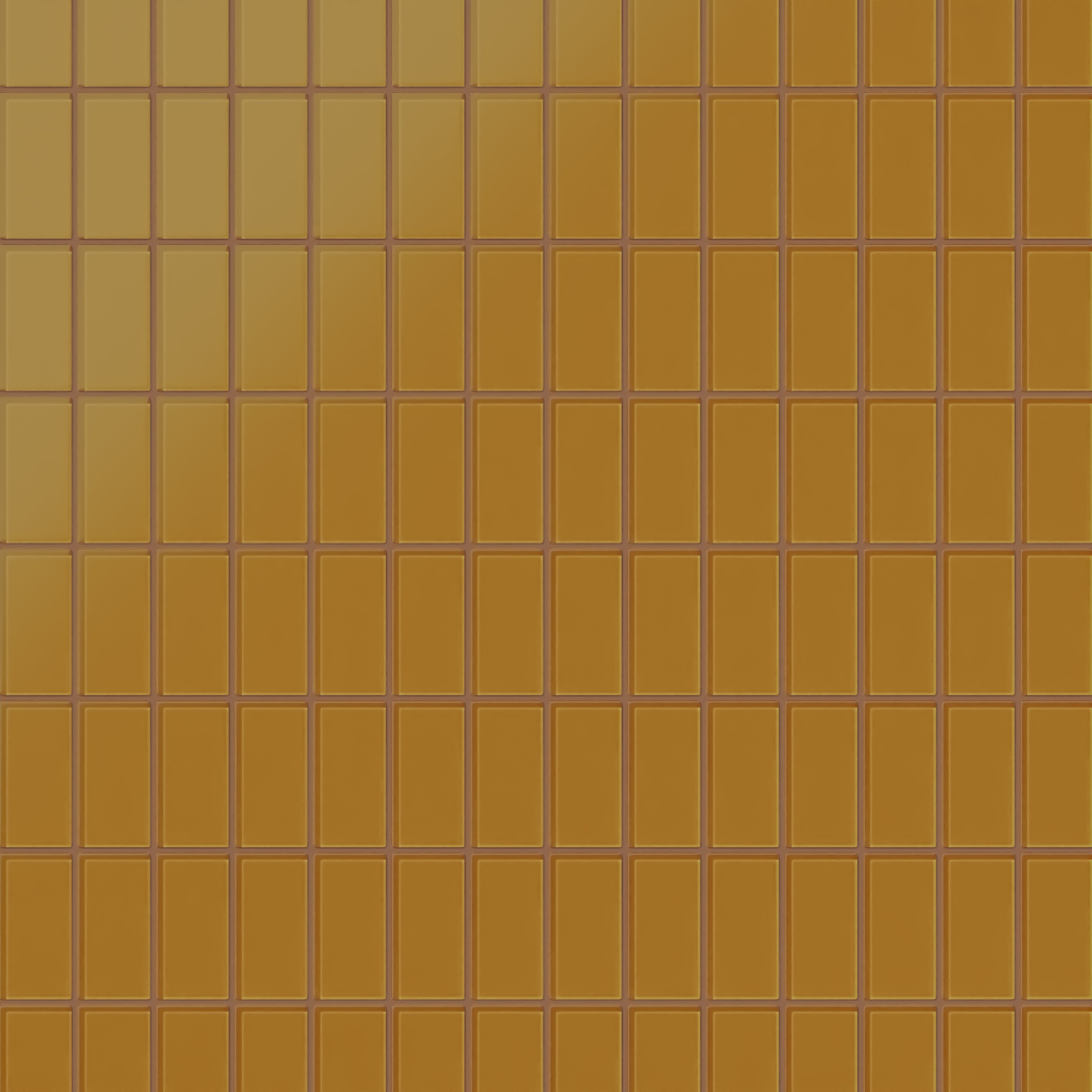 2x4 Straight Set Sheeted Glass Mosaic Tile in Falcon Matte