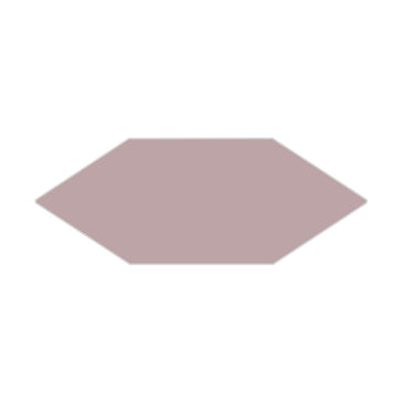 Picket Original Ceramic Tile in Painted Sky Matte