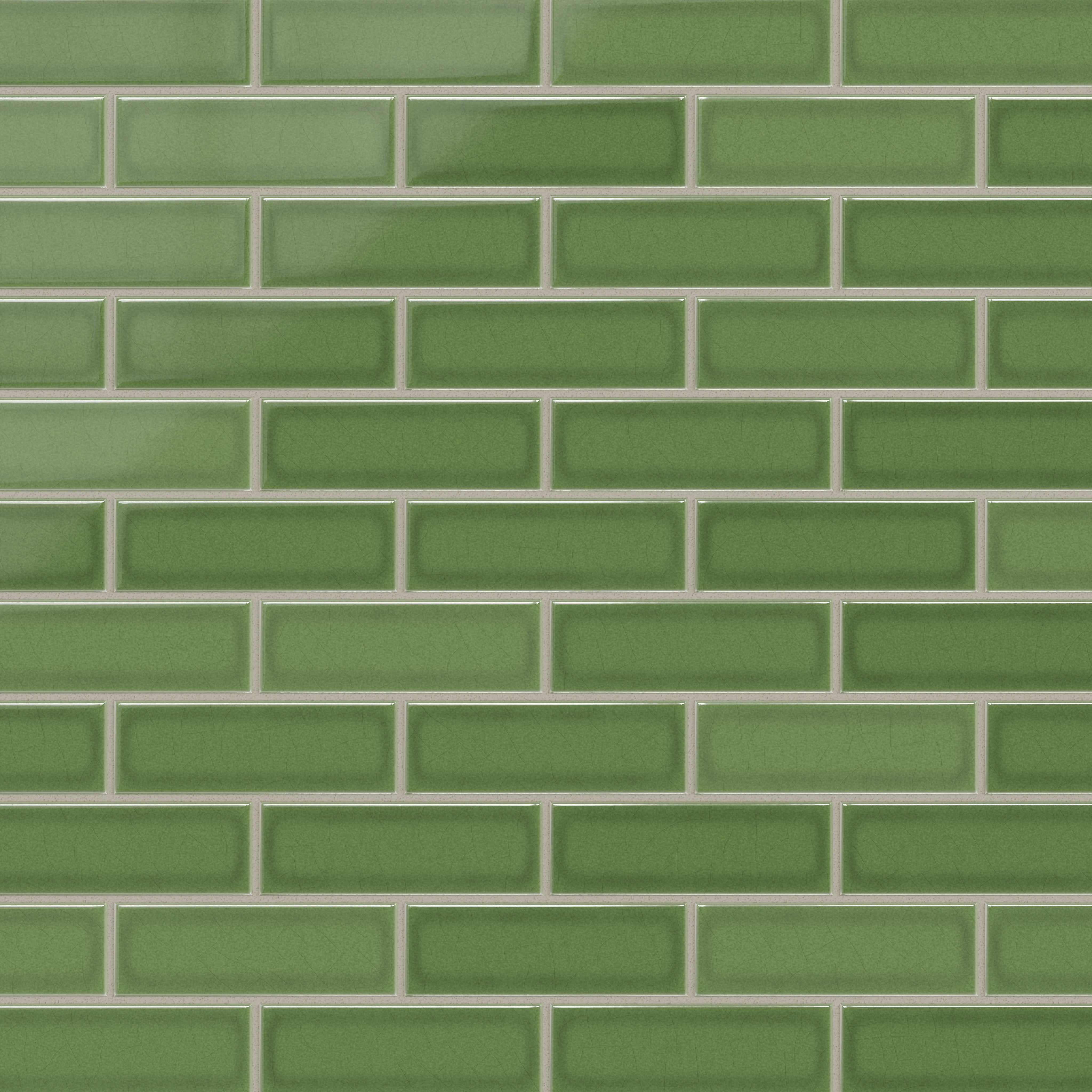 2x6 Original Ceramic Tile in Kelp Gloss