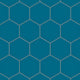 6" Hexagon Original Ceramic Tile in Adriatic Sea Matte