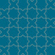 Mini Star & Cross Original Ceramic Tile in Adriatic Sea Matte