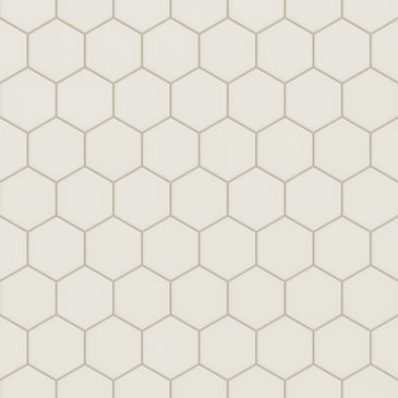 4" Hexagon Original Ceramic Tile in Feldspar Matte