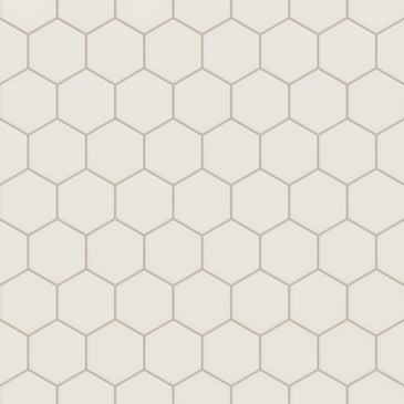 Quick Ship 4" Hexagon Original Ceramic Tile in Feldspar Matte