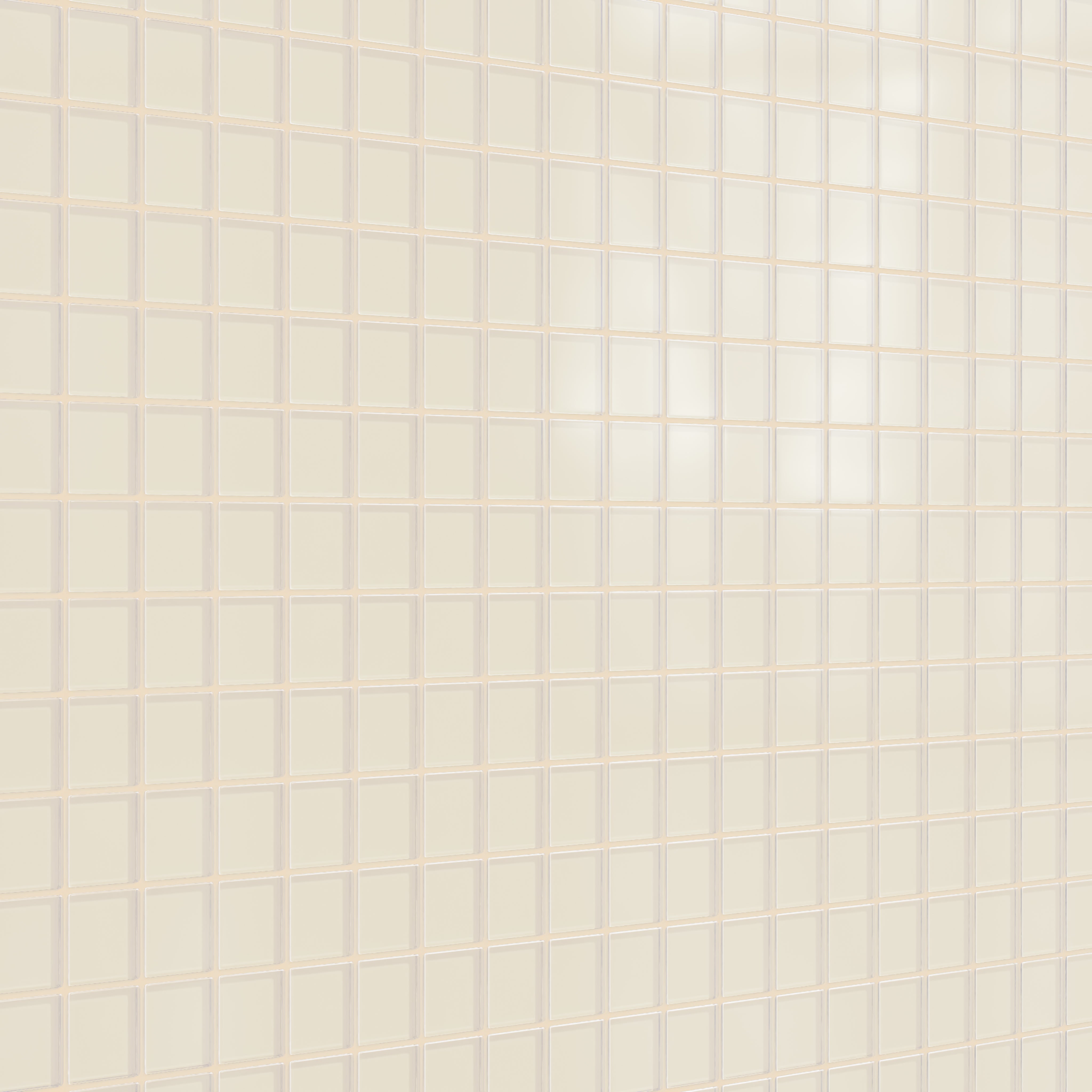 2x2 Straight Set Sheeted Glass Mosaic Tile in Sparrow Matte
