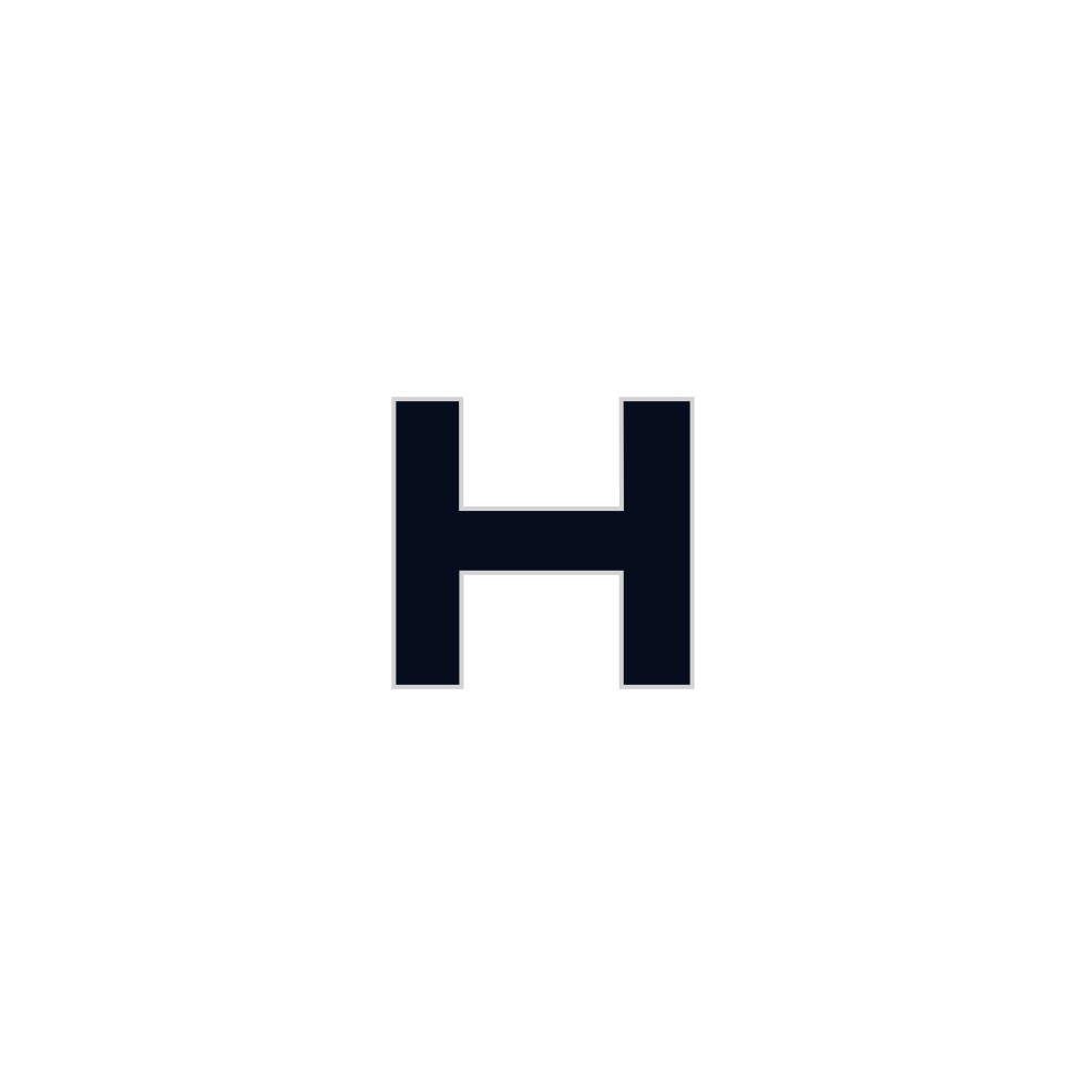 Chaine Homme Original Ceramic Tile in Navy Blue Matte