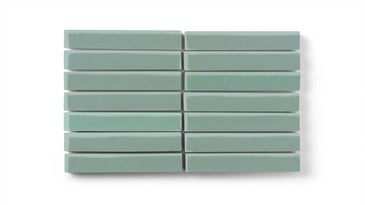1x6 Straight Set Sheeted Original Ceramic Mosaic Tile in Amalfi Coast Matte