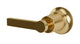 Emerson One Handle Wall Mount Diverter/Volume Control Shower Trim with Classic Lever Handle in Satin Brass