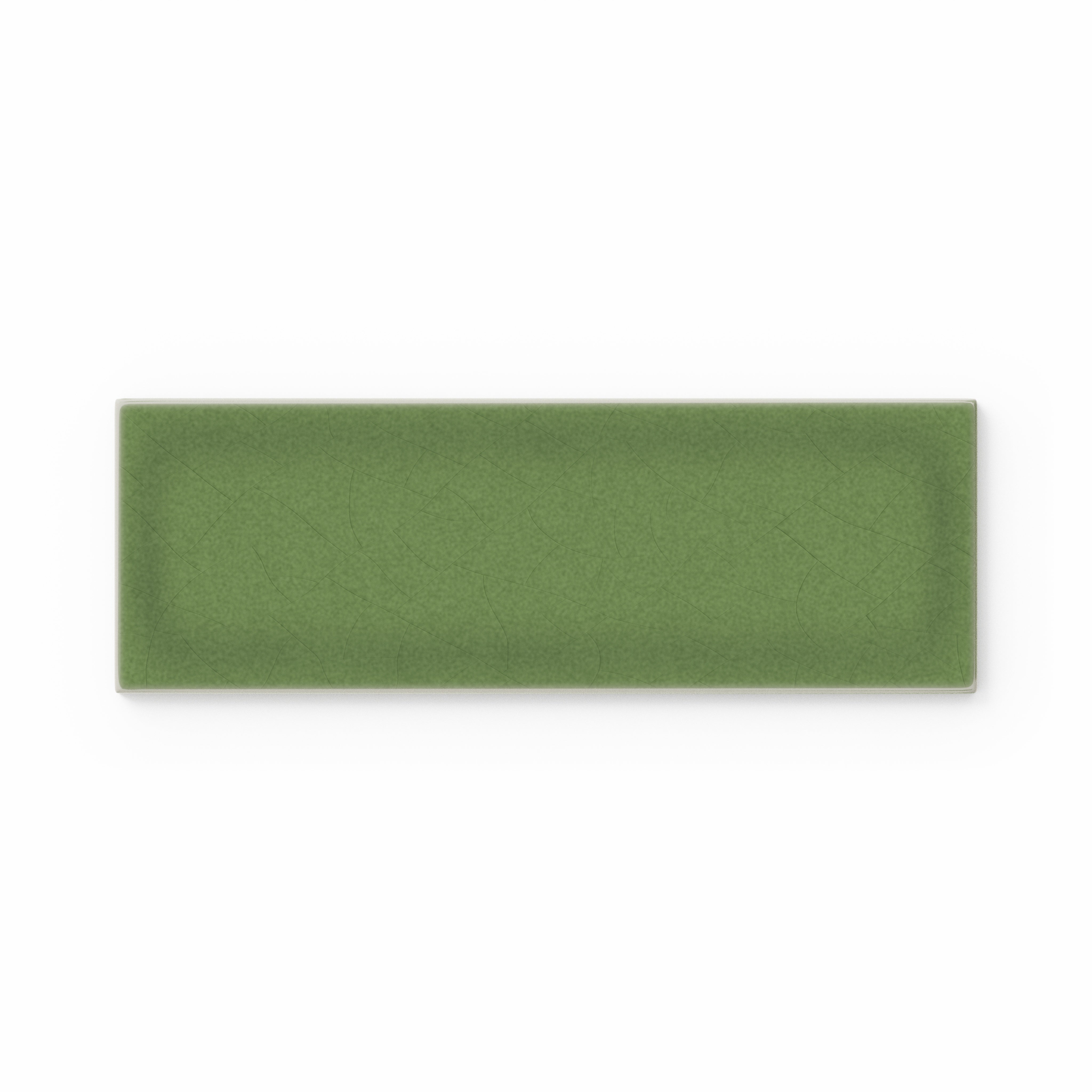 3x9 Original Ceramic Tile in Kelp Gloss