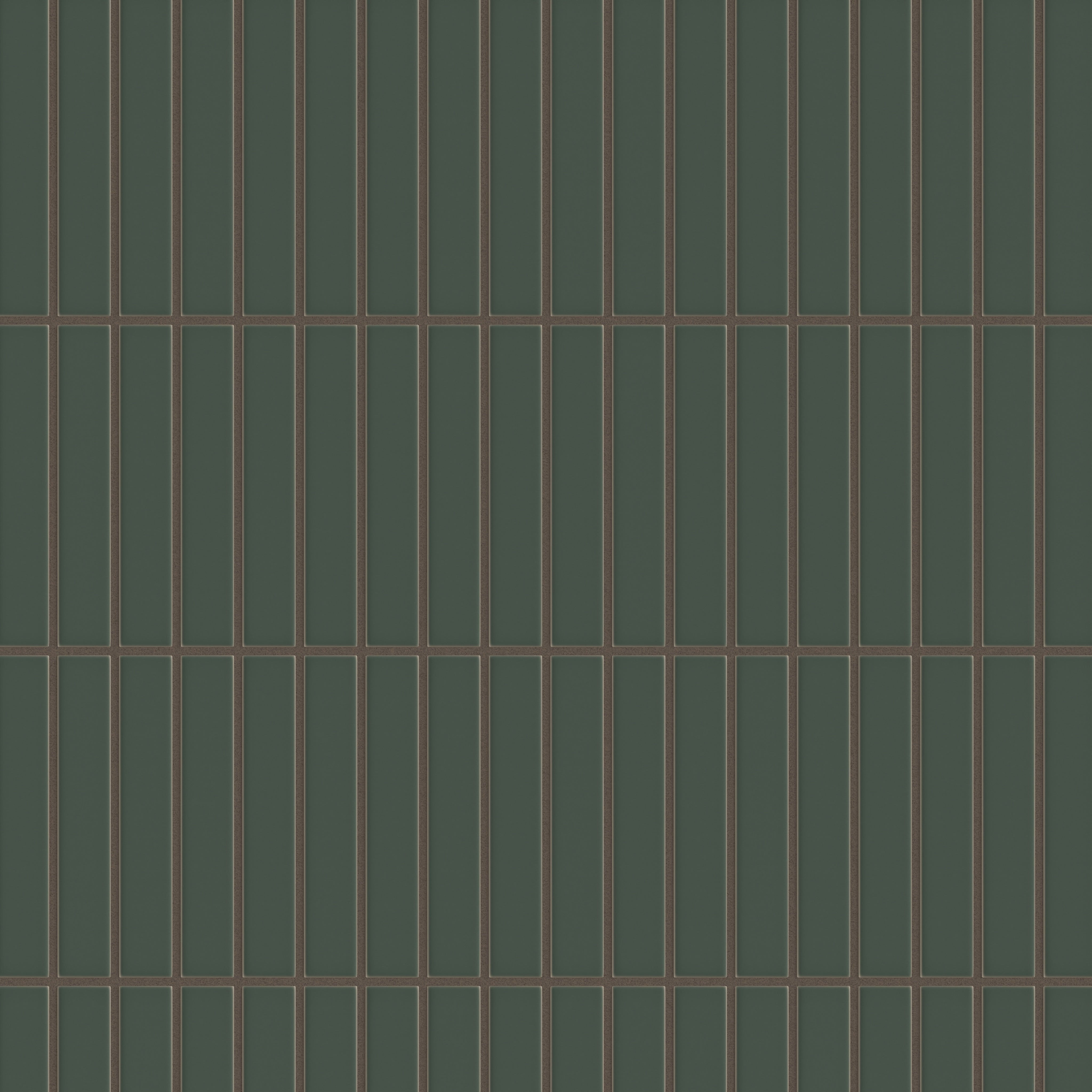 1x6 Straight Set Sheeted Original Ceramic Mosaic Tile in Tempest Matte