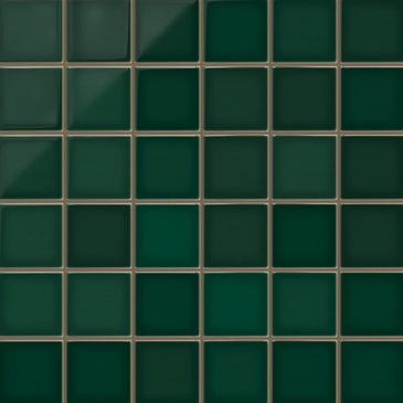 Quick Ship 4x4 Original Ceramic Tile in Evergreen Gloss