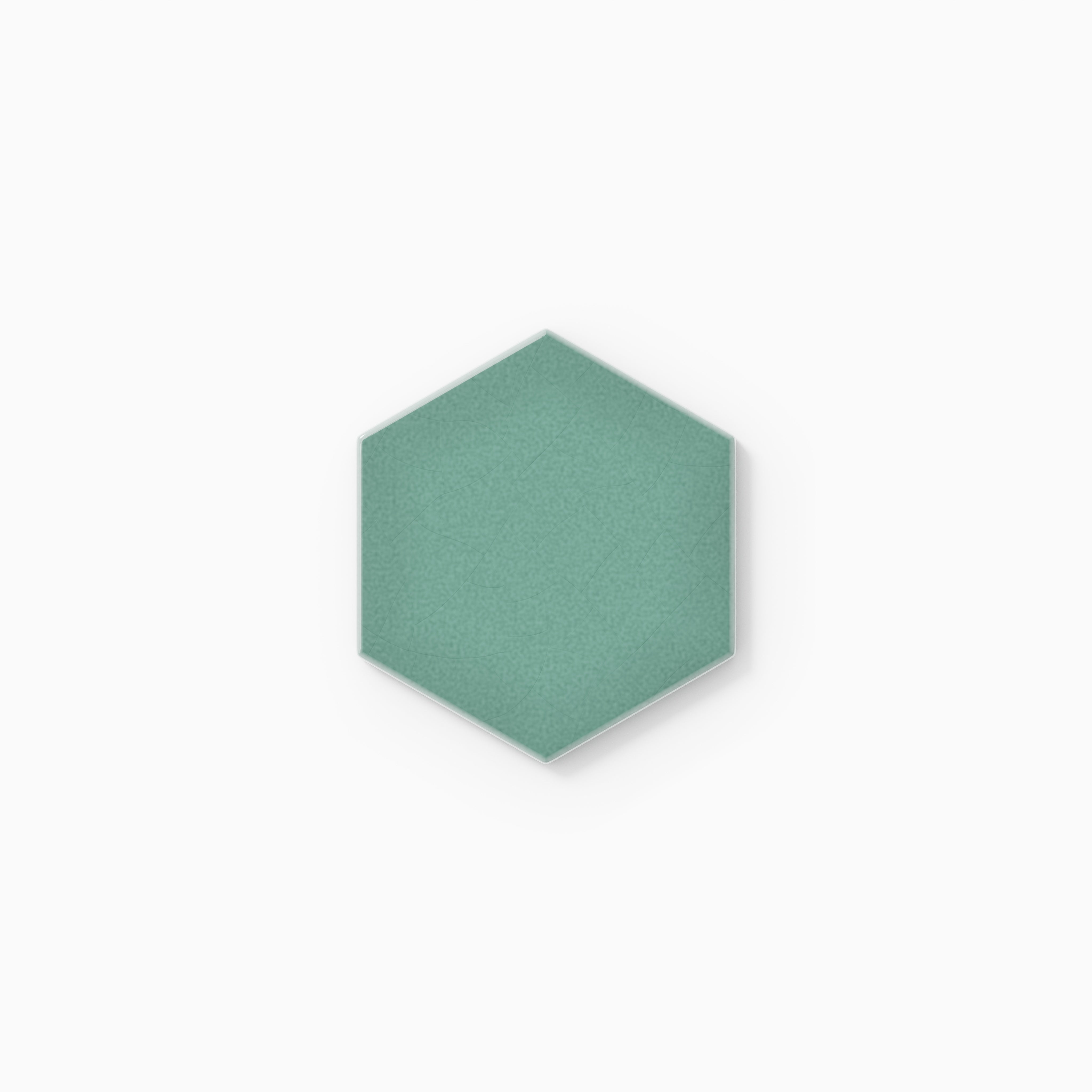 4" Hexagon Original Ceramic Tile in Amalfi Coast Gloss