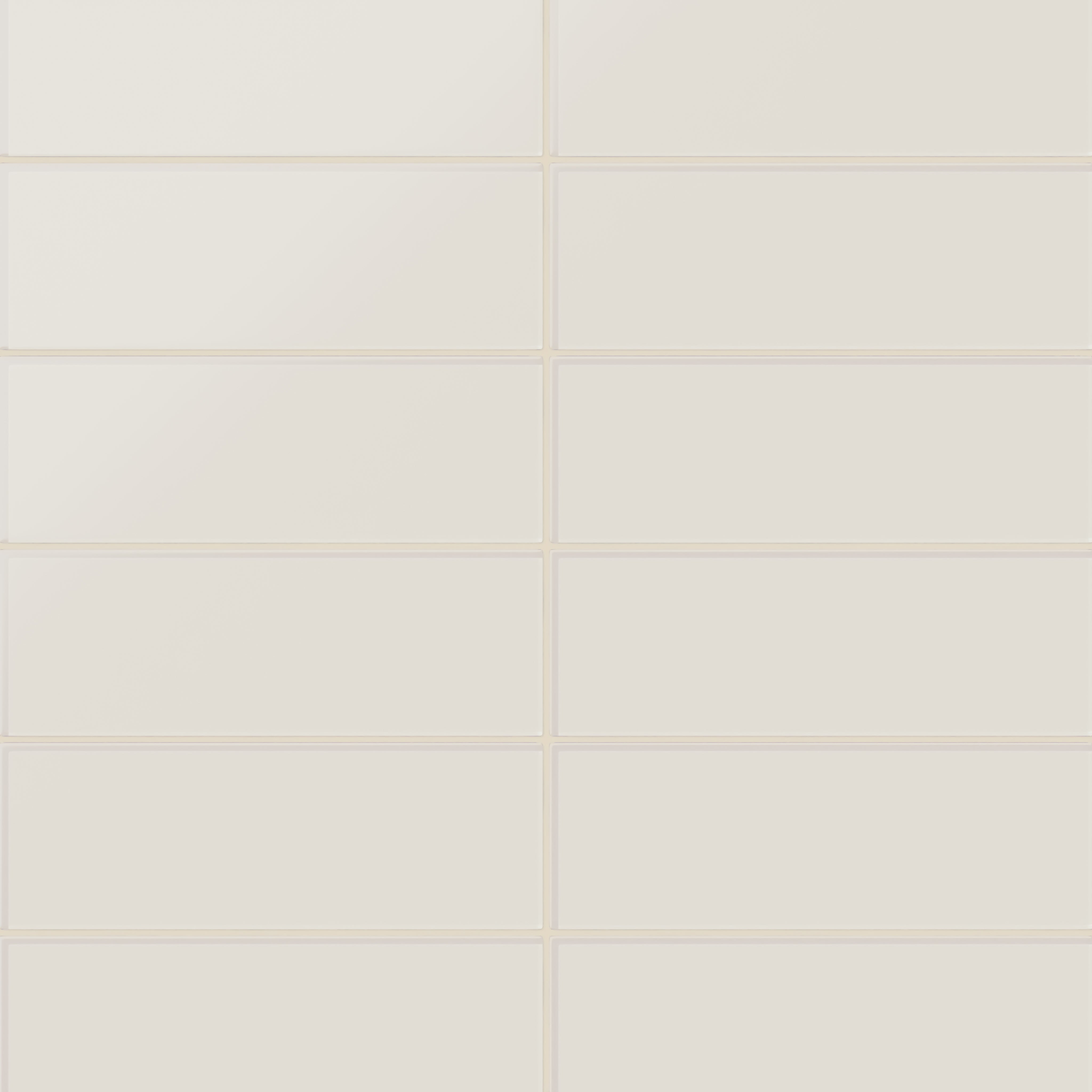 4x12 Glass Tile in Dove Matte