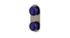 Foundry Two Handle Wall Mount Shower Trim with Pebble Ceramic Knob Handles in Antique Nickel