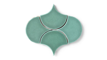 Ogee Drop Original Ceramic Tile in Amalfi Coast Gloss