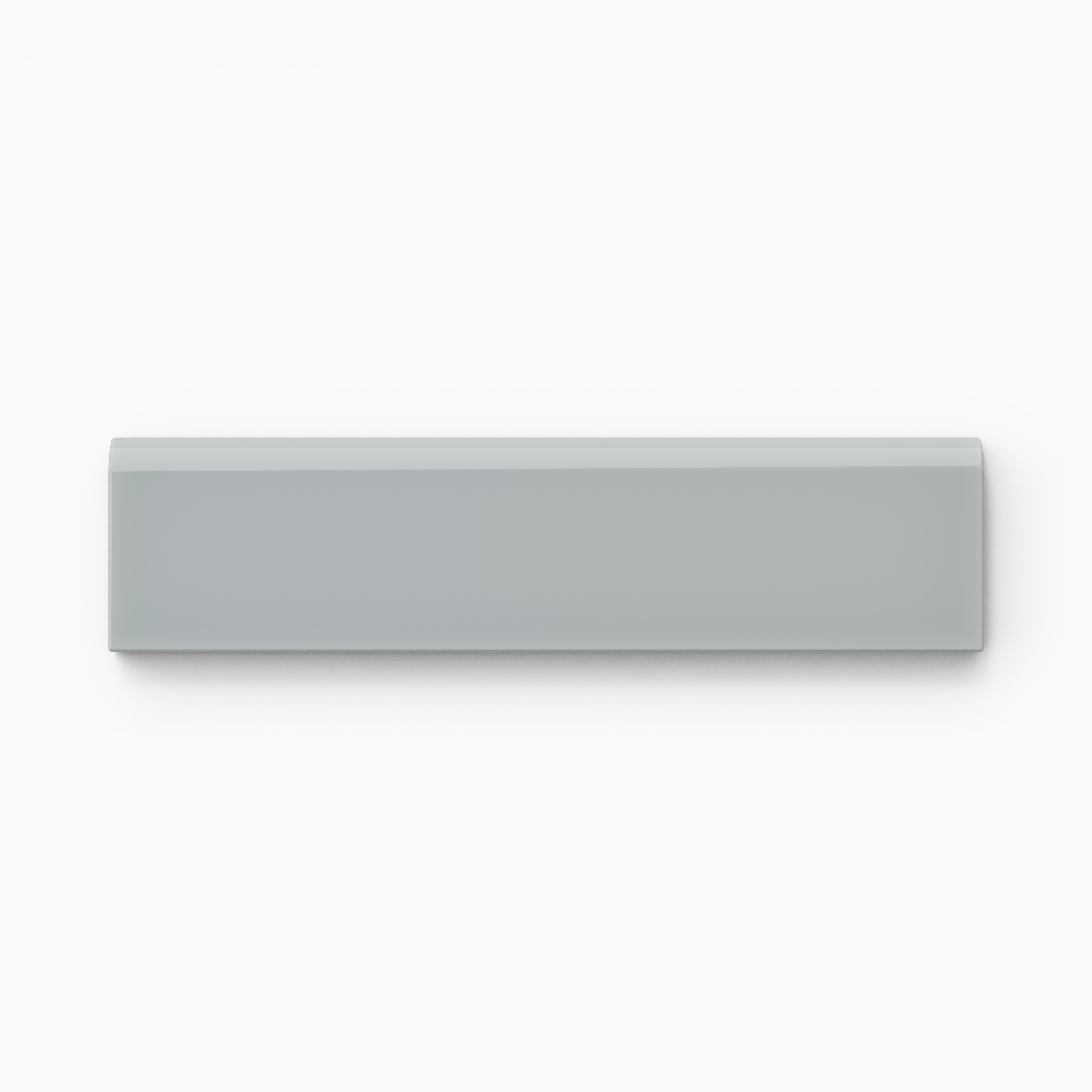 Quick Ship 2x8 Long Edge Bullnose Natural Press Trim in Alberta Blue Gloss
