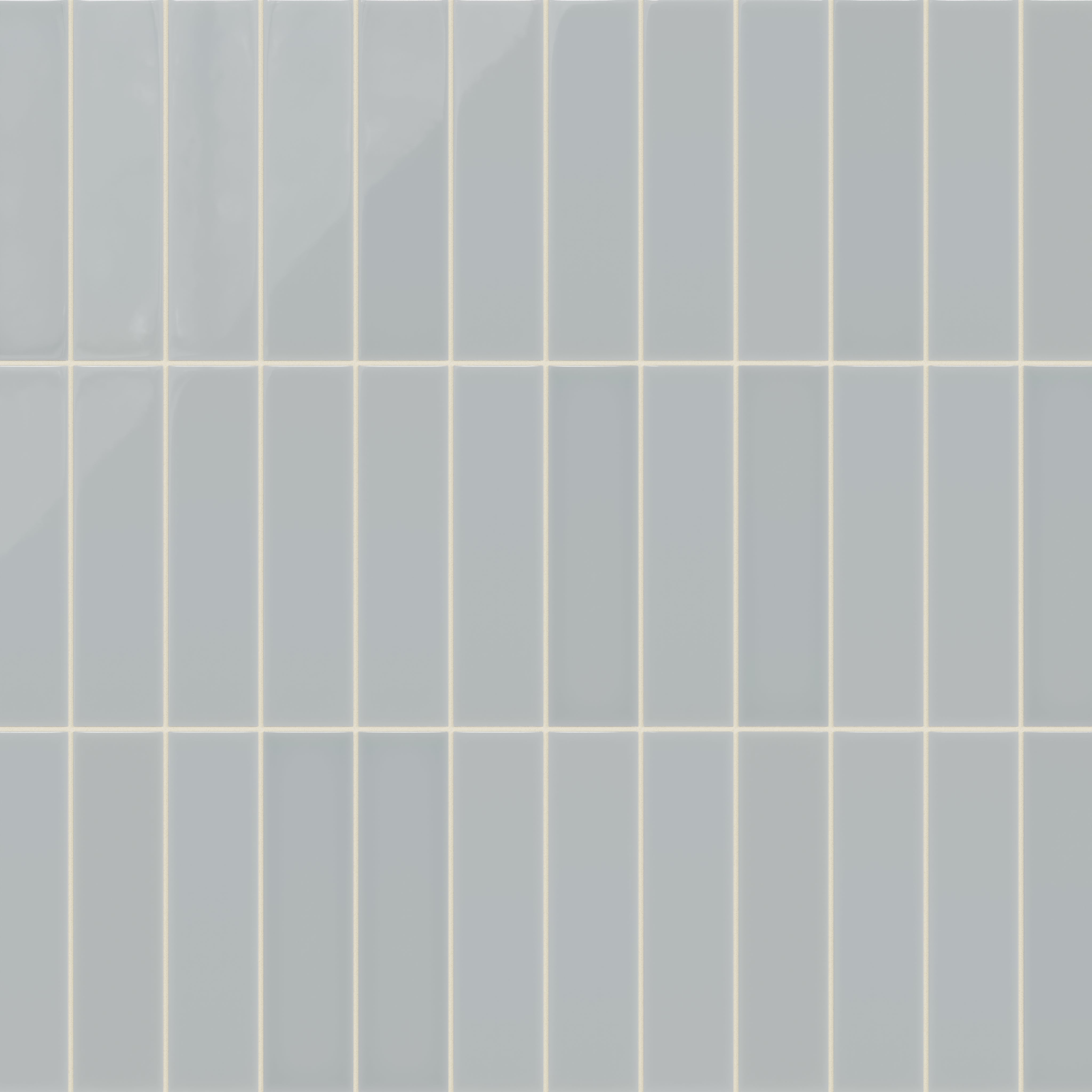 3x12 Natural Press Ceramic Tile in Alberta Blue Gloss