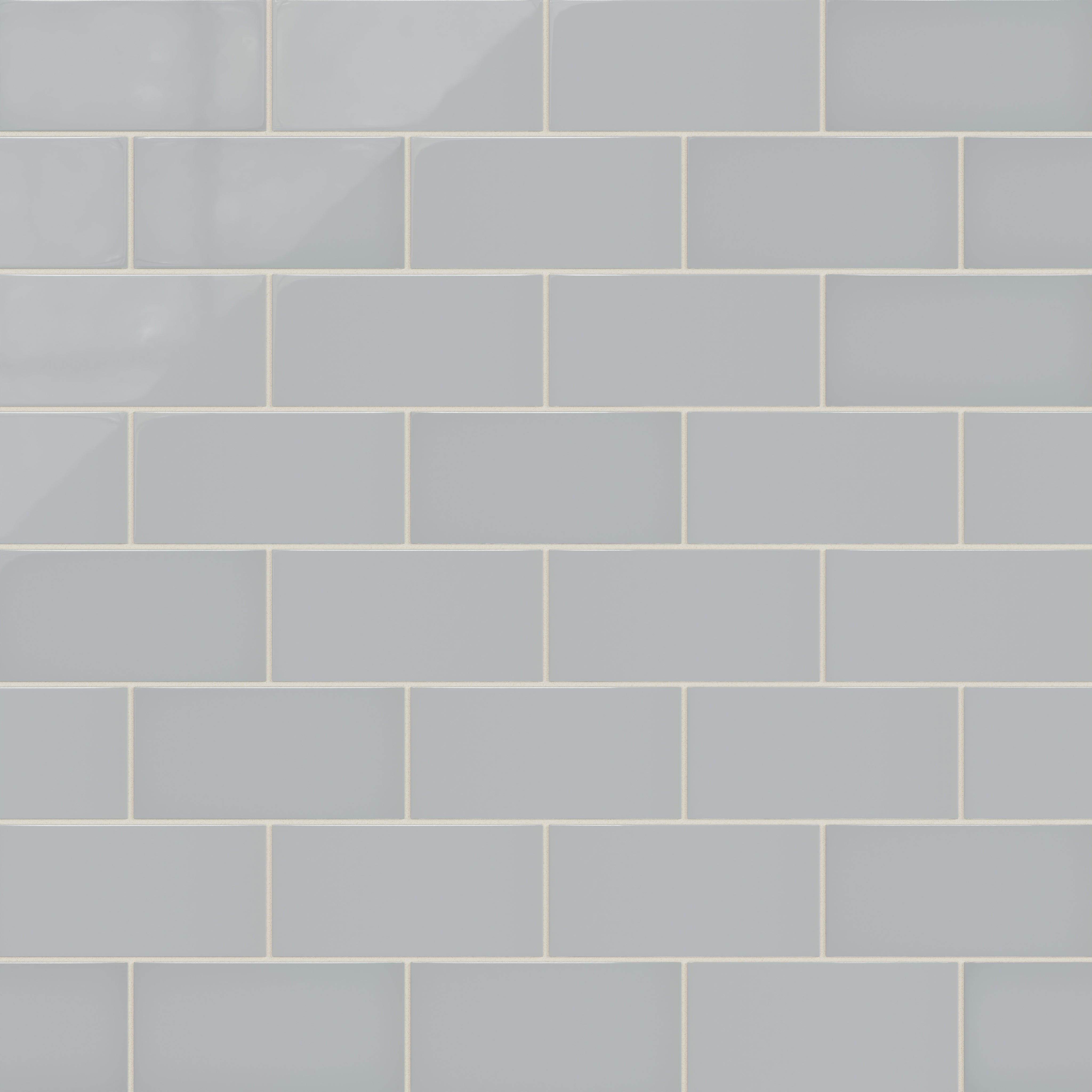 4x8 Natural Press Ceramic Tile in Alberta Blue Gloss