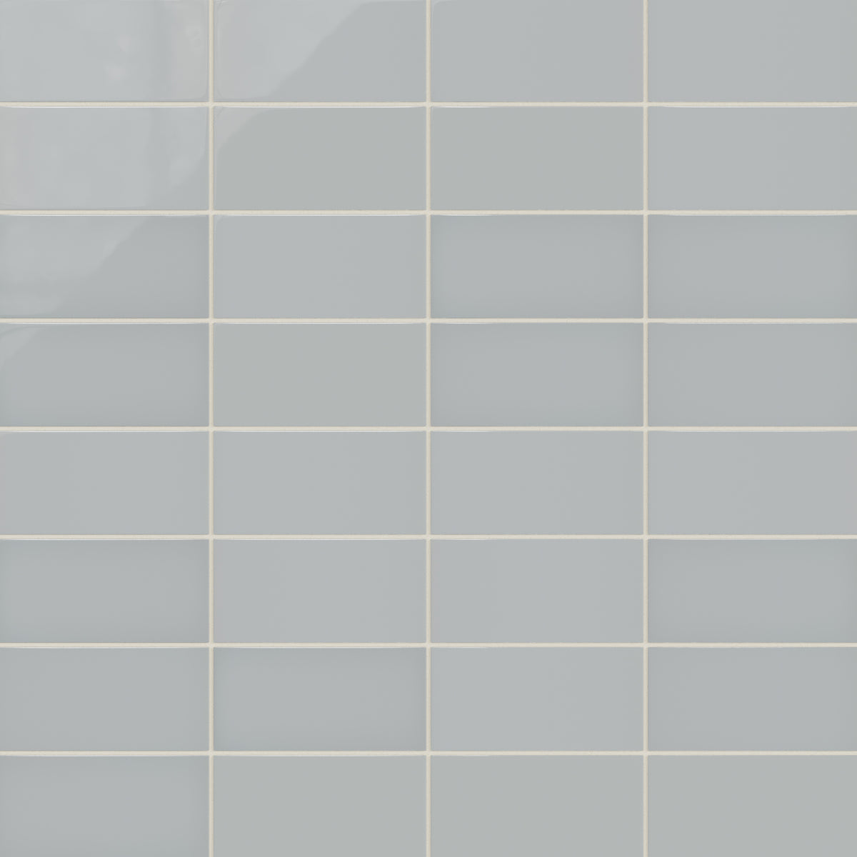 4x8 Natural Press Ceramic Tile in Alberta Blue Gloss