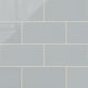6x12 Natural Press Ceramic Tile in Alberta Blue Gloss