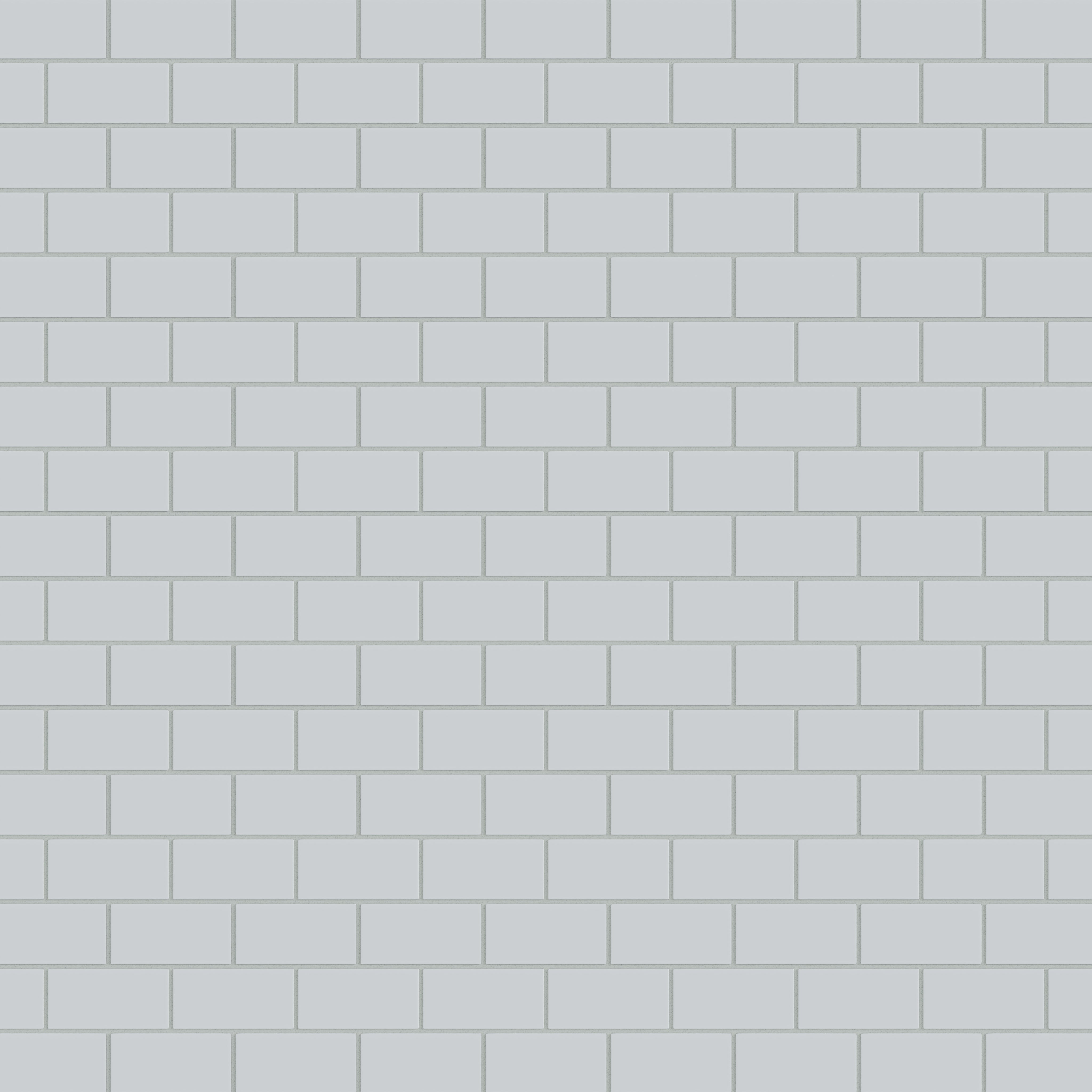 2x4 Half Offset Sheeted Natural Press Ceramic Mosaic Tile in Alberta Blue Matte