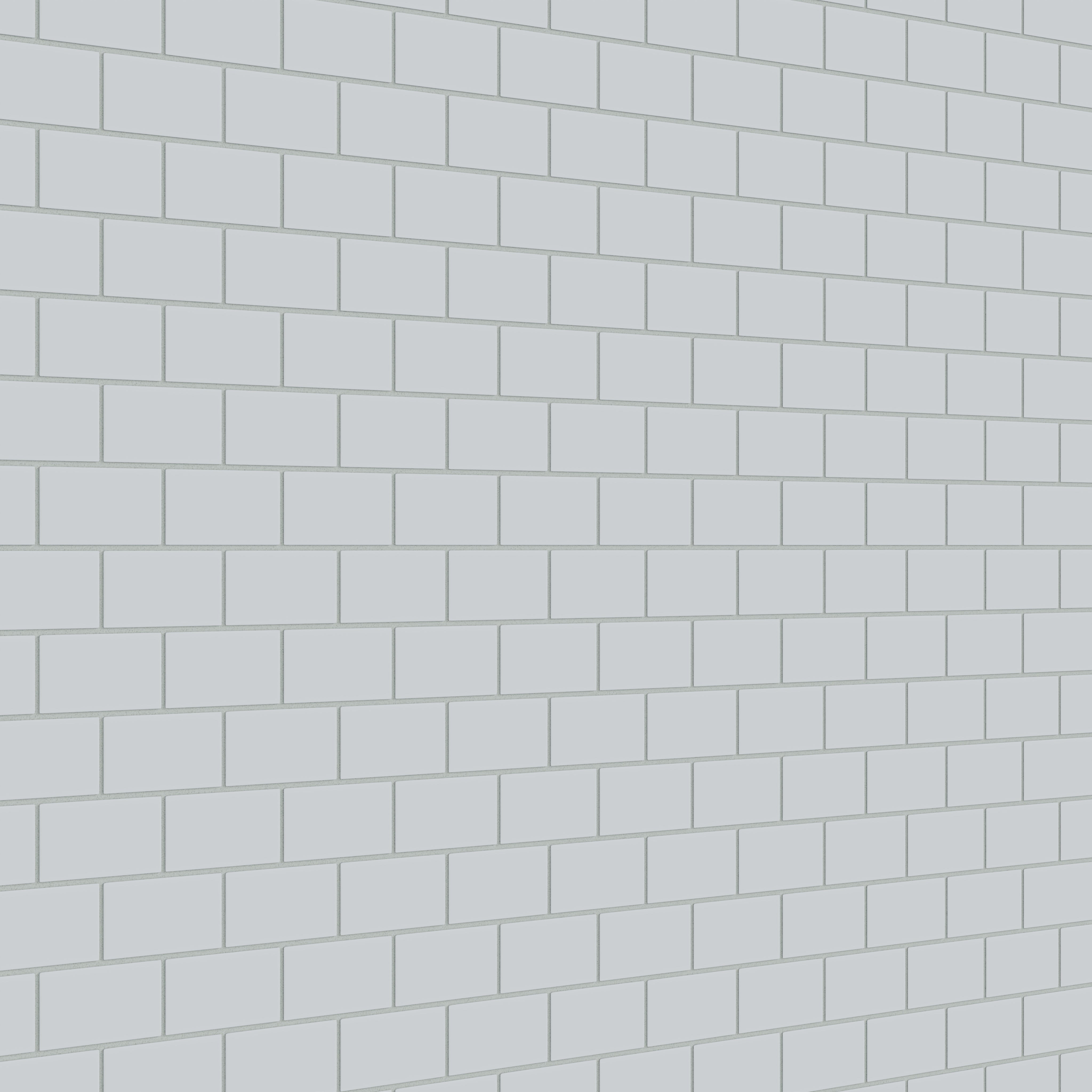 2x4 Half Offset Sheeted Natural Press Ceramic Mosaic Tile in Alberta Blue Matte