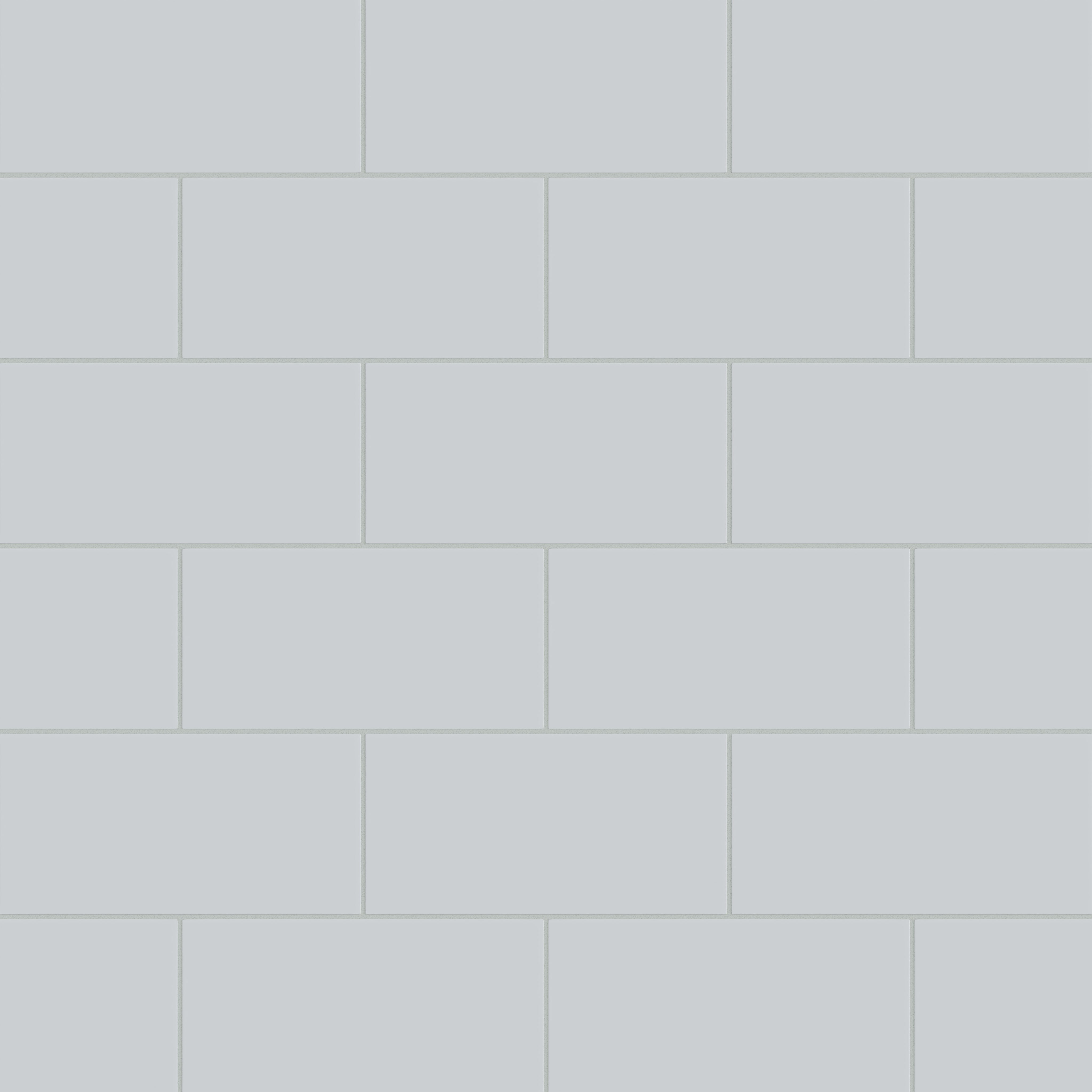 6x12 Natural Press Ceramic Tile in Alberta Blue Matte