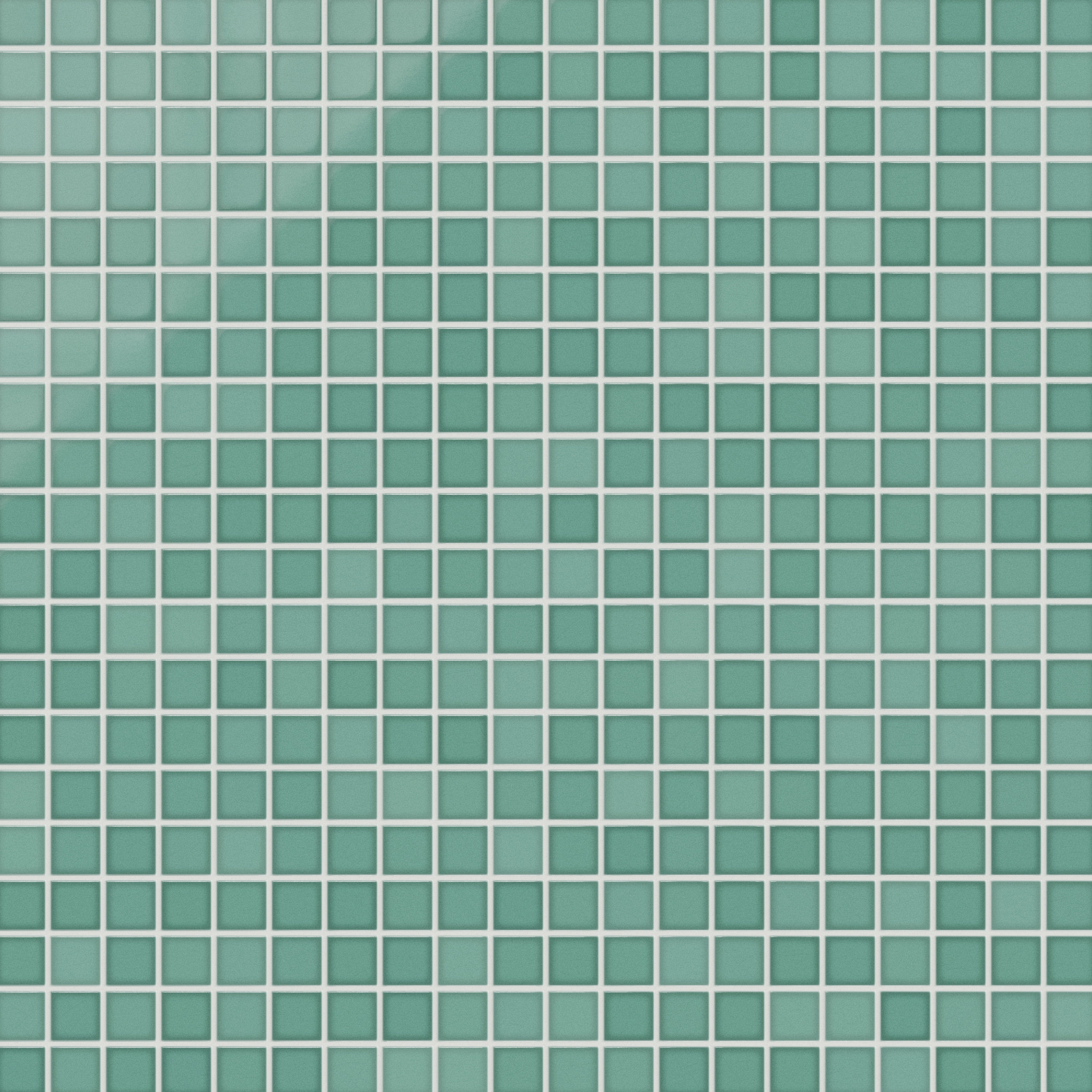 2x2 Straight Set Sheeted Original Ceramic Mosaic Tile in Amalfi Coast Gloss