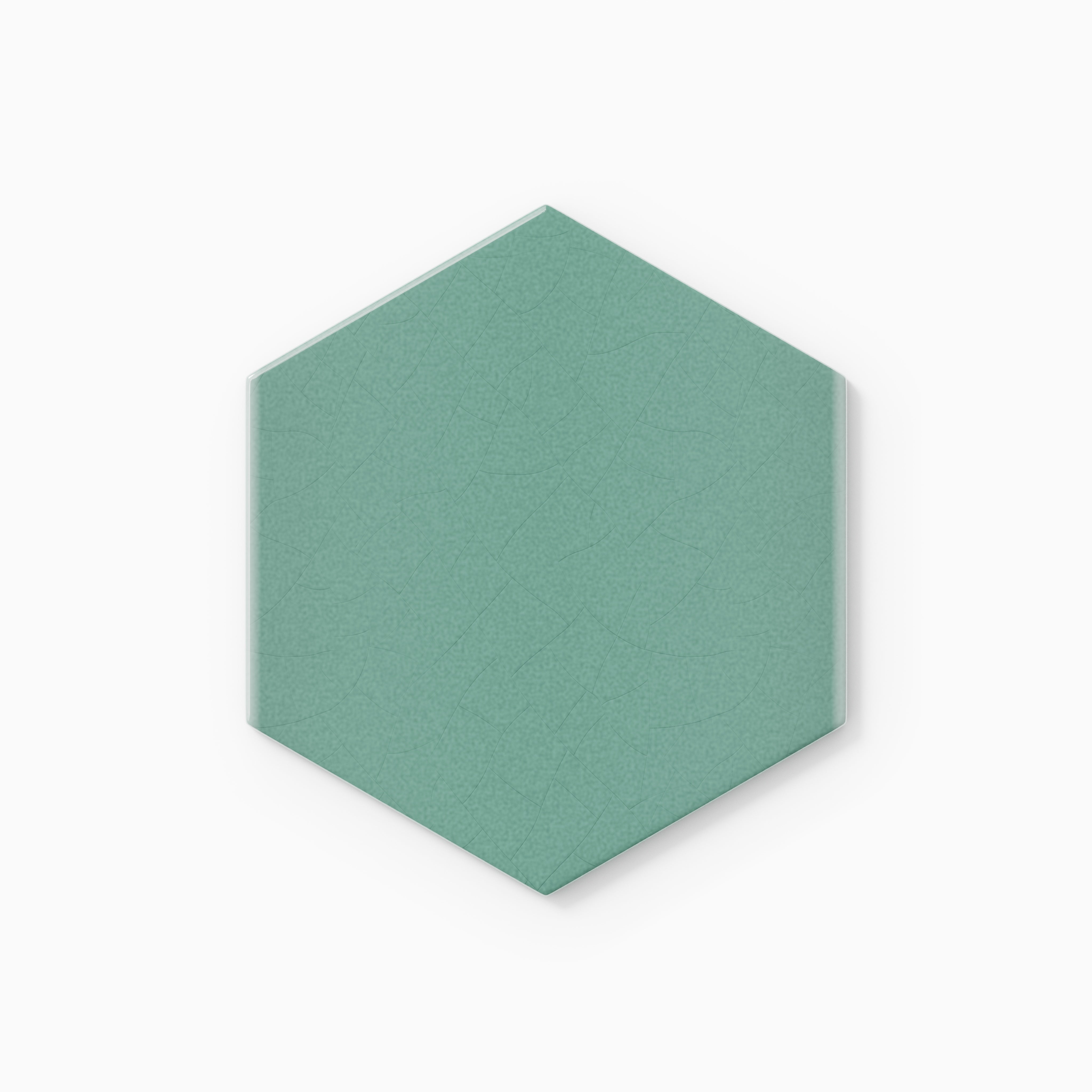 6" Hexagon Original Ceramic Tile in Amalfi Coast Gloss