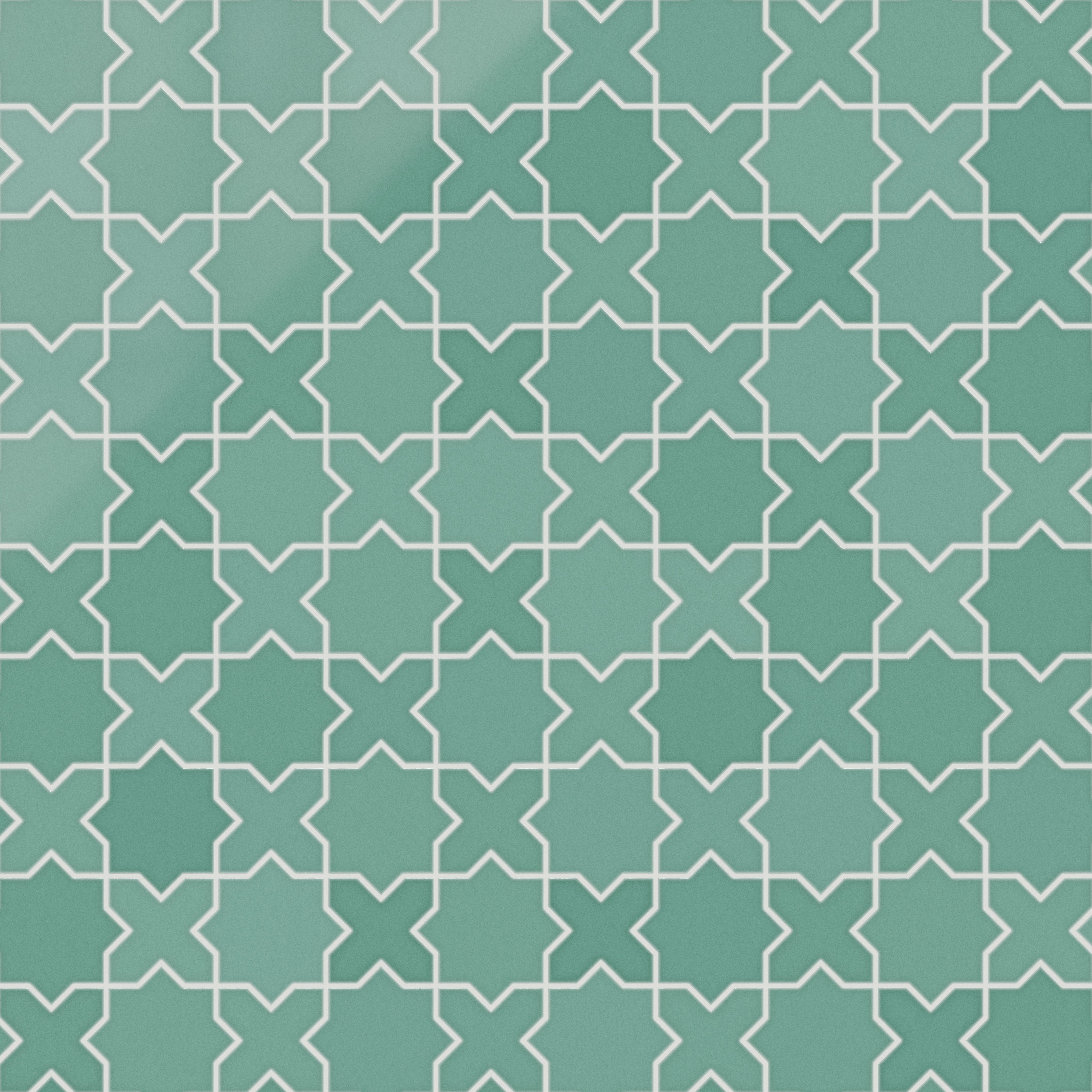 Star & Cross Original Ceramic Tile in Amalfi Coast Gloss