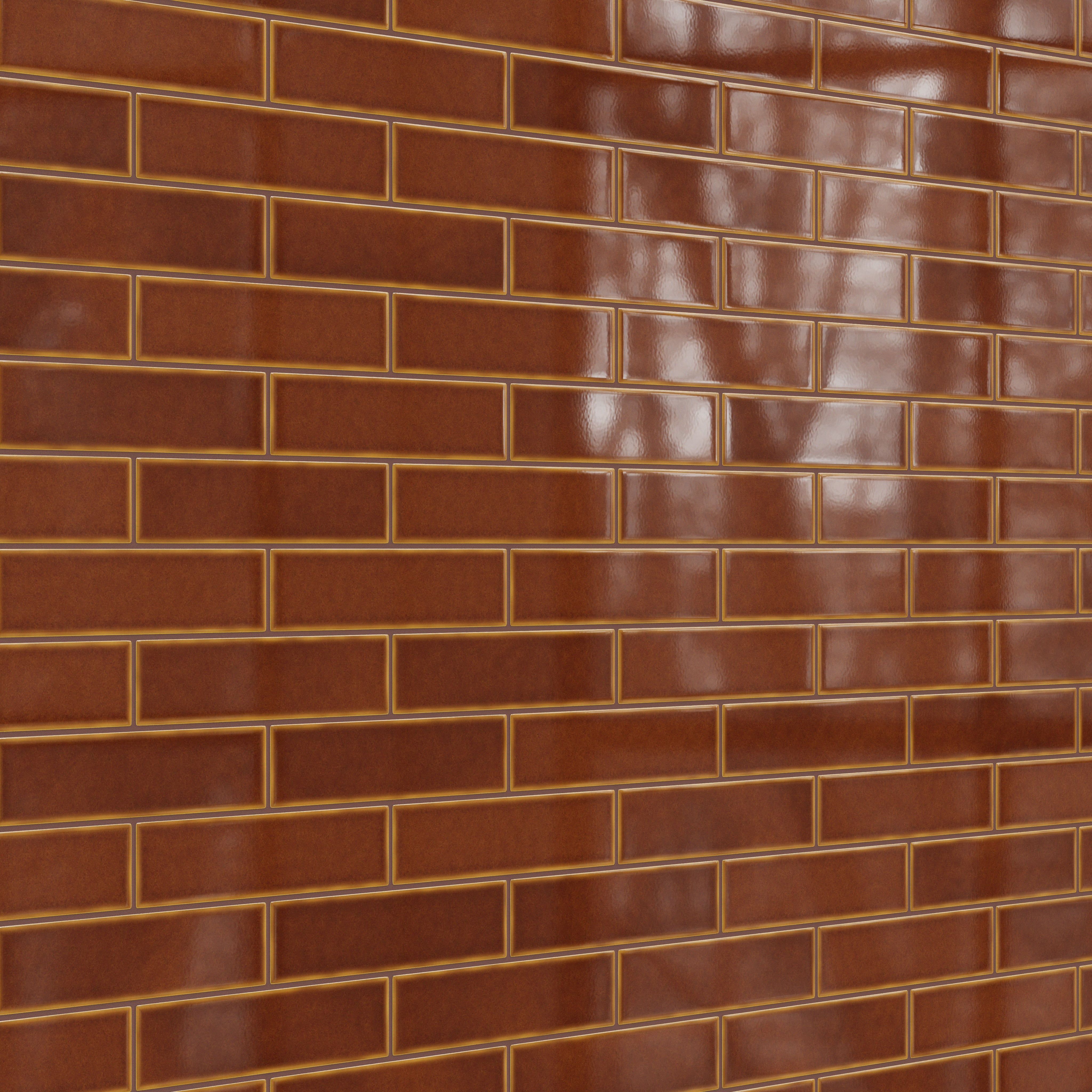 3x12 Original Ceramic Tile in Amber
