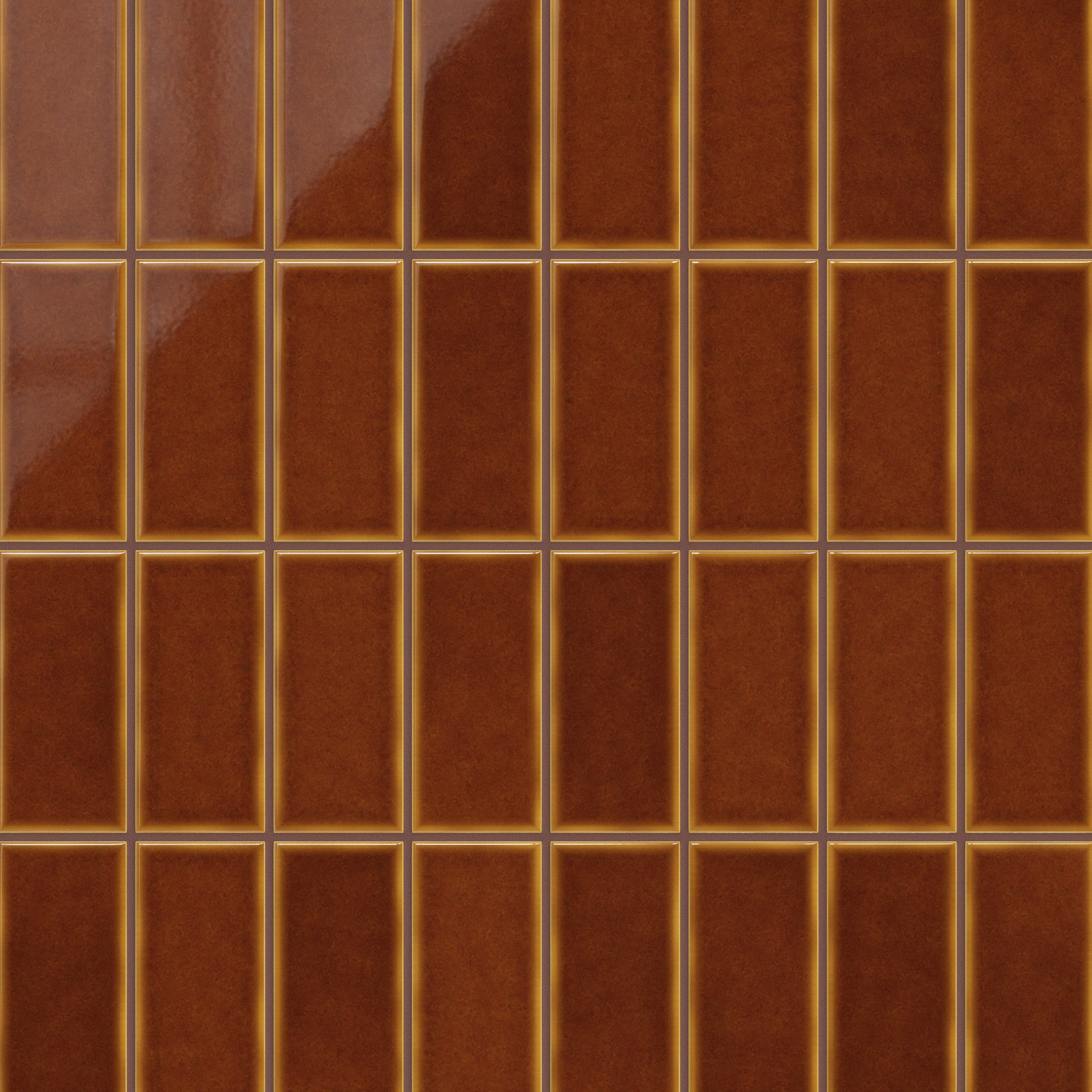 3x6 Original Ceramic Tile in Amber
