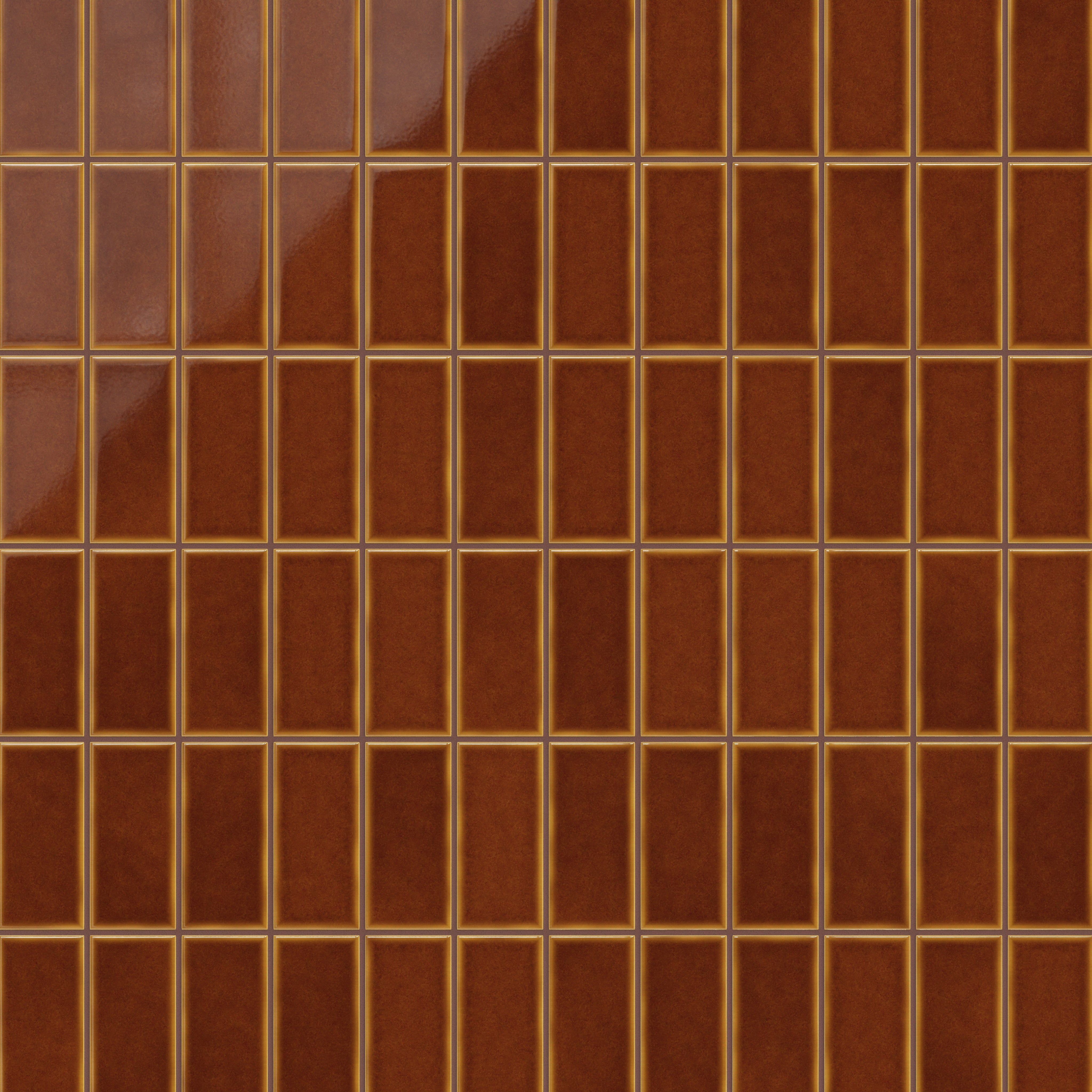 3x6 Original Ceramic Tile in Amber