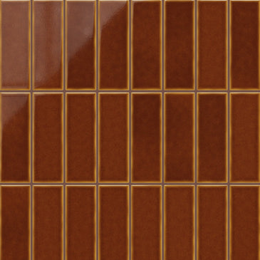 3x9 Original Ceramic Tile in Amber