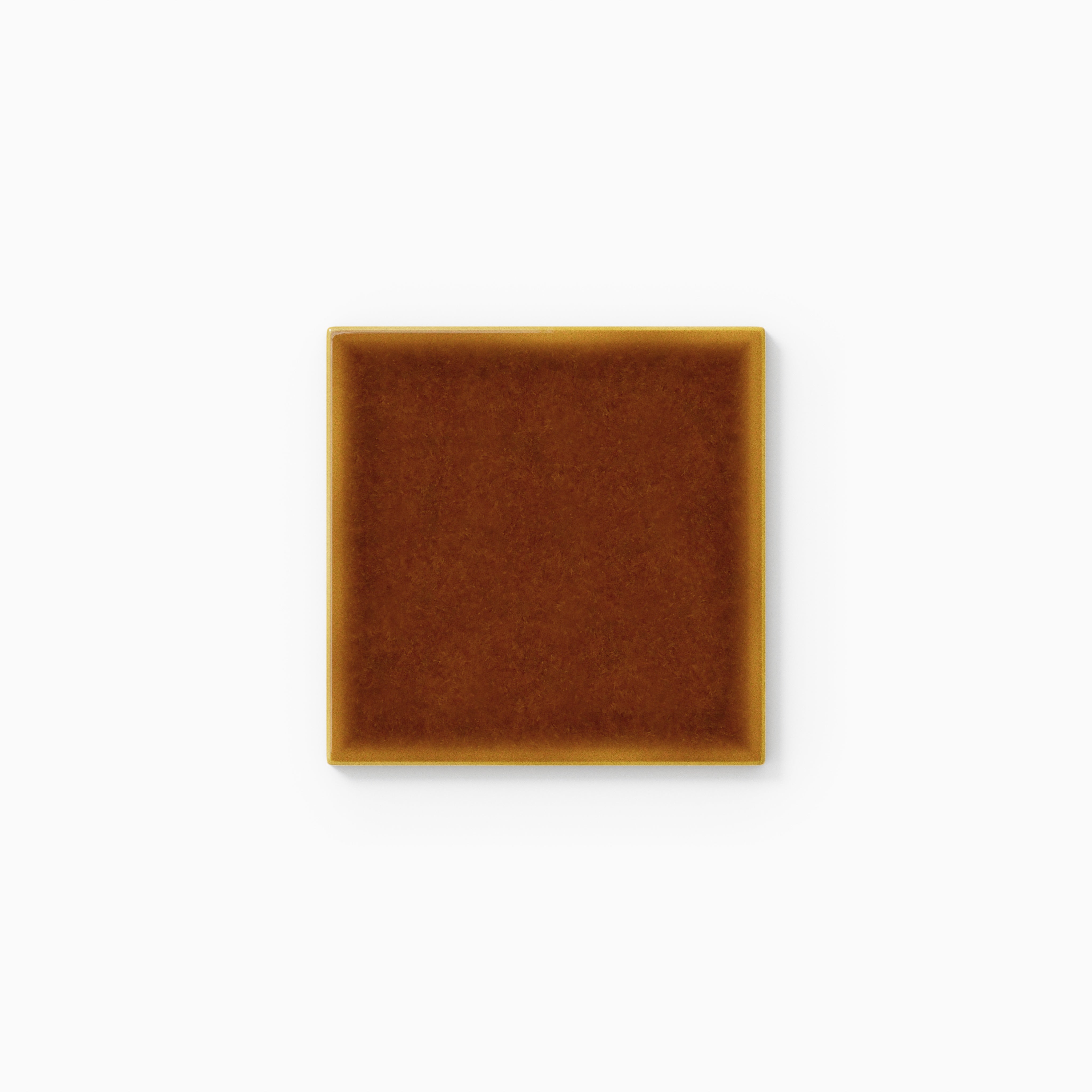 4x4 Original Ceramic Tile in Amber