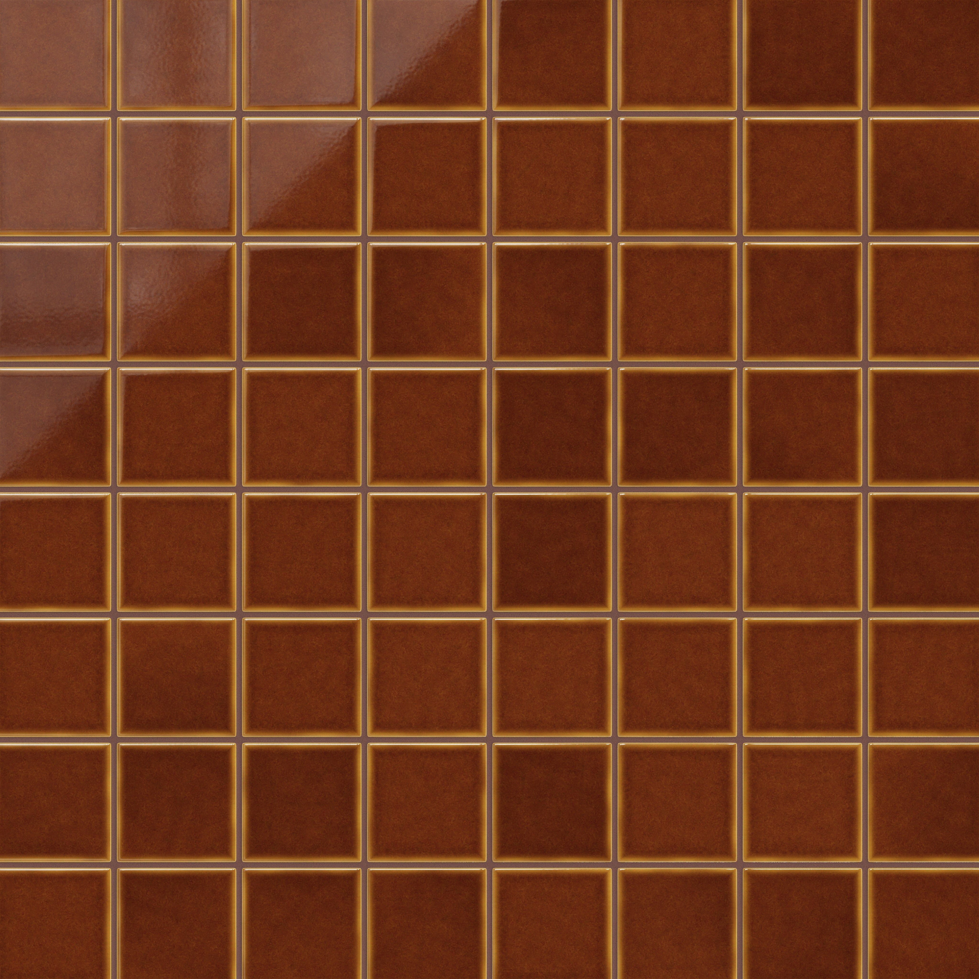 4x4 Original Ceramic Tile in Amber