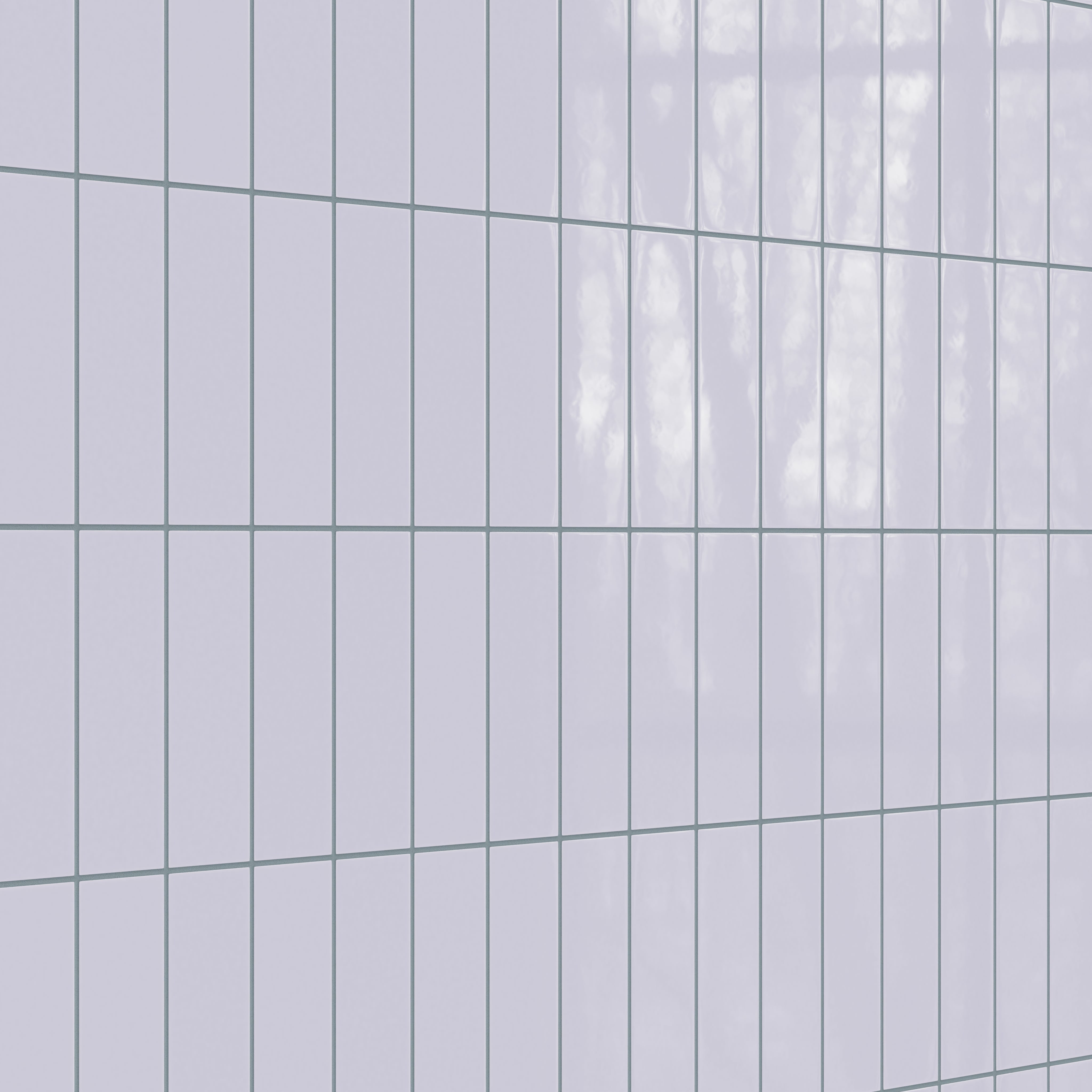 3x9 Natural Press Ceramic Tile in Amethyst Gloss