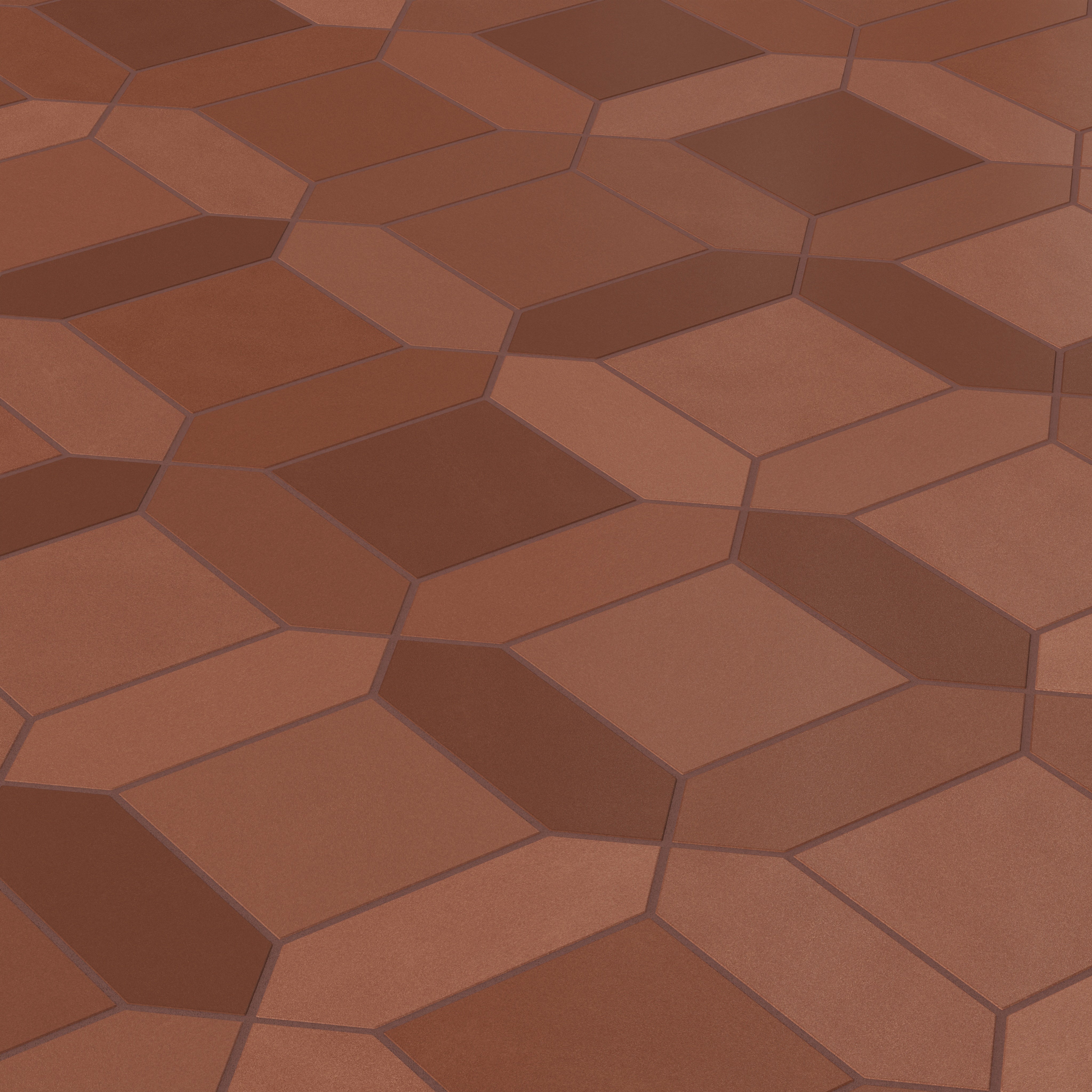 Atrium Original Ceramic Tile in Antique