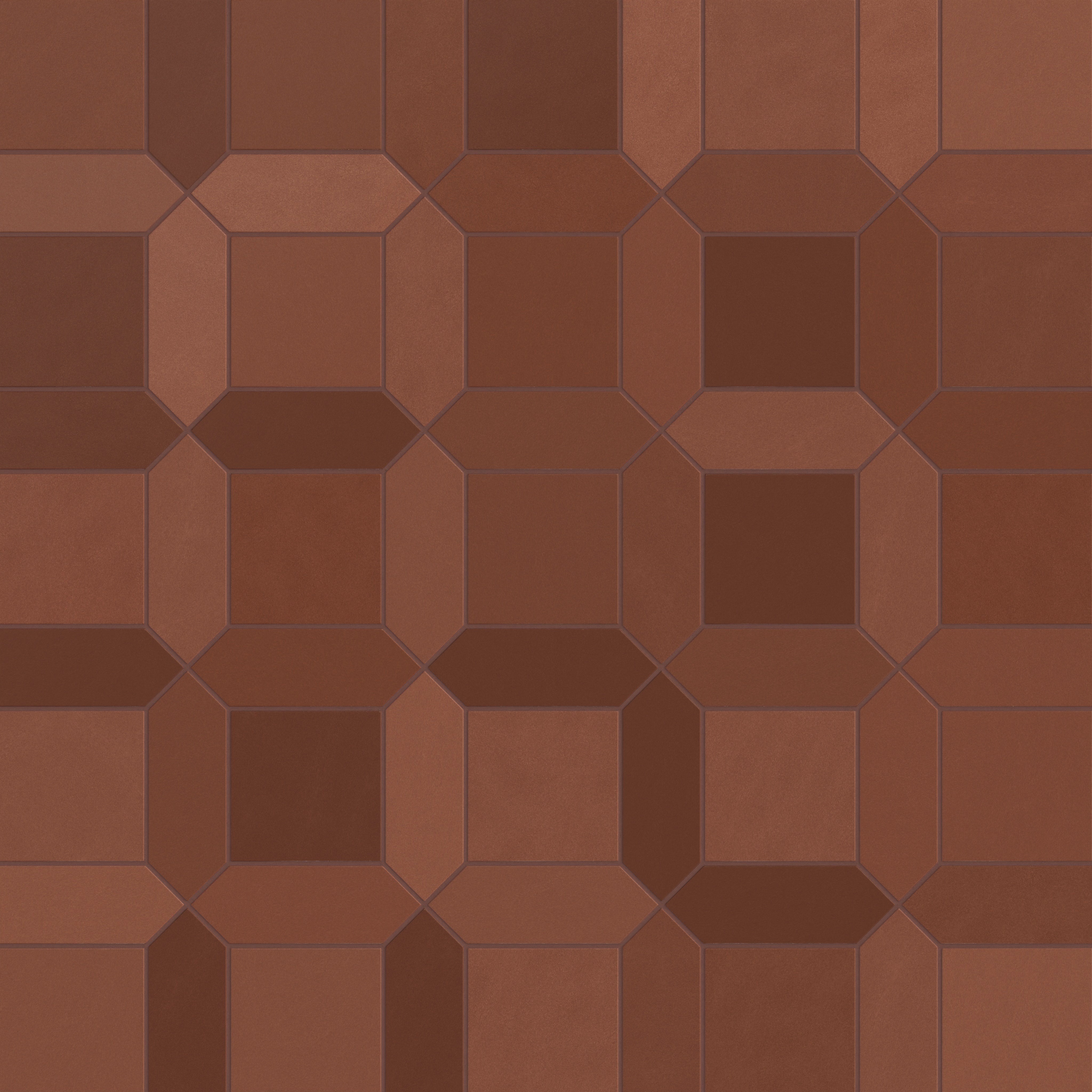 Atrium Original Ceramic Tile in Antique